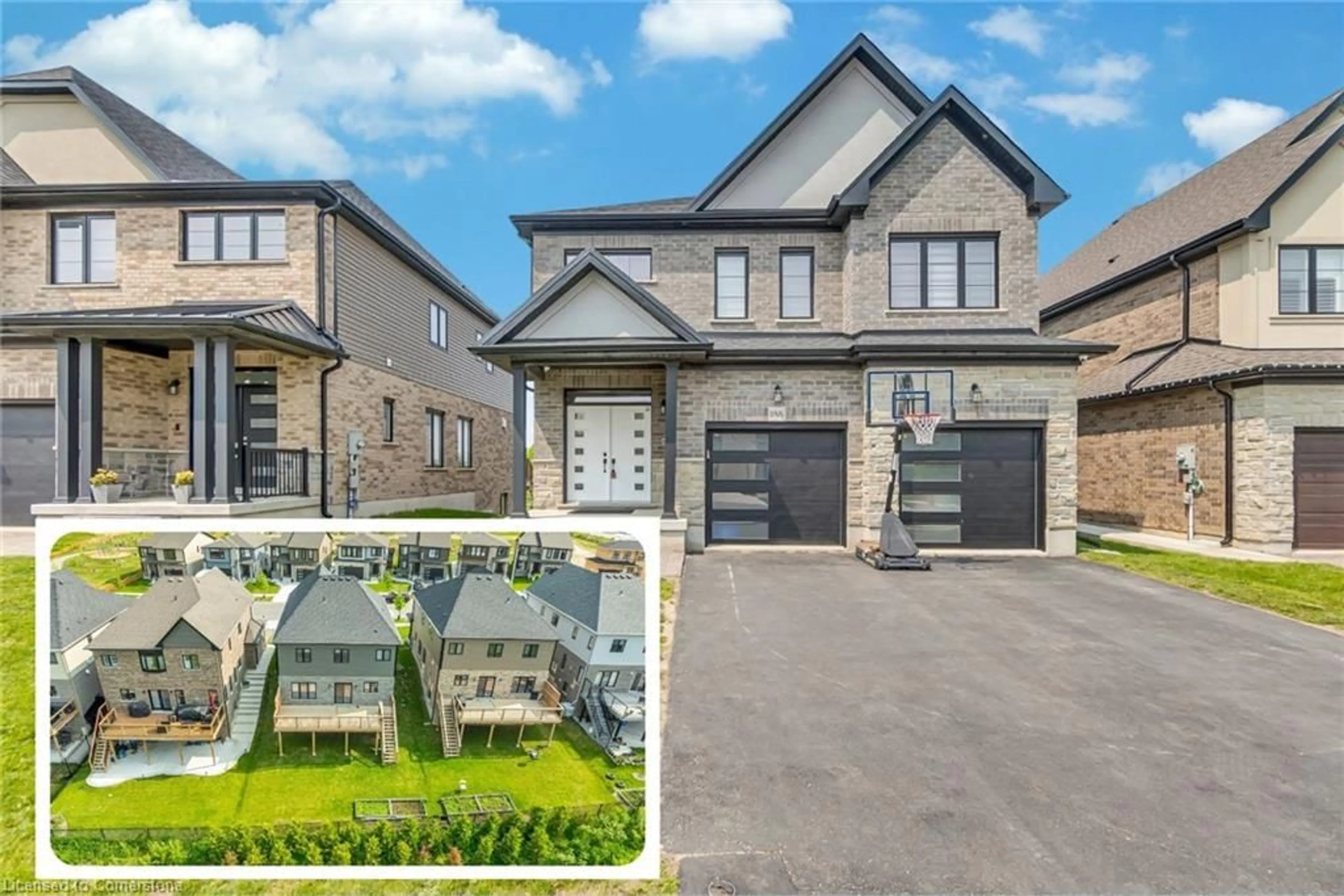 Home with brick exterior material, street for 188 Otterbein Rd, Kitchener Ontario N2B 0A8