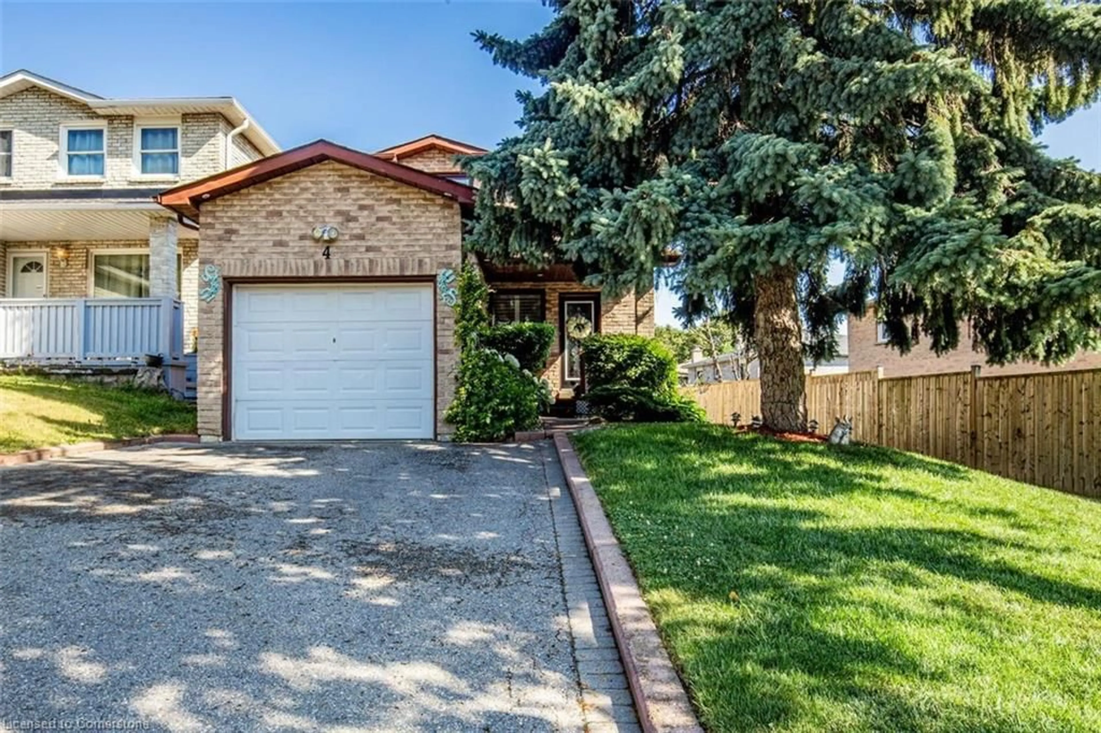 Home with brick exterior material, street for 4 Dale Rd, Ajax Ontario L1S 5W4
