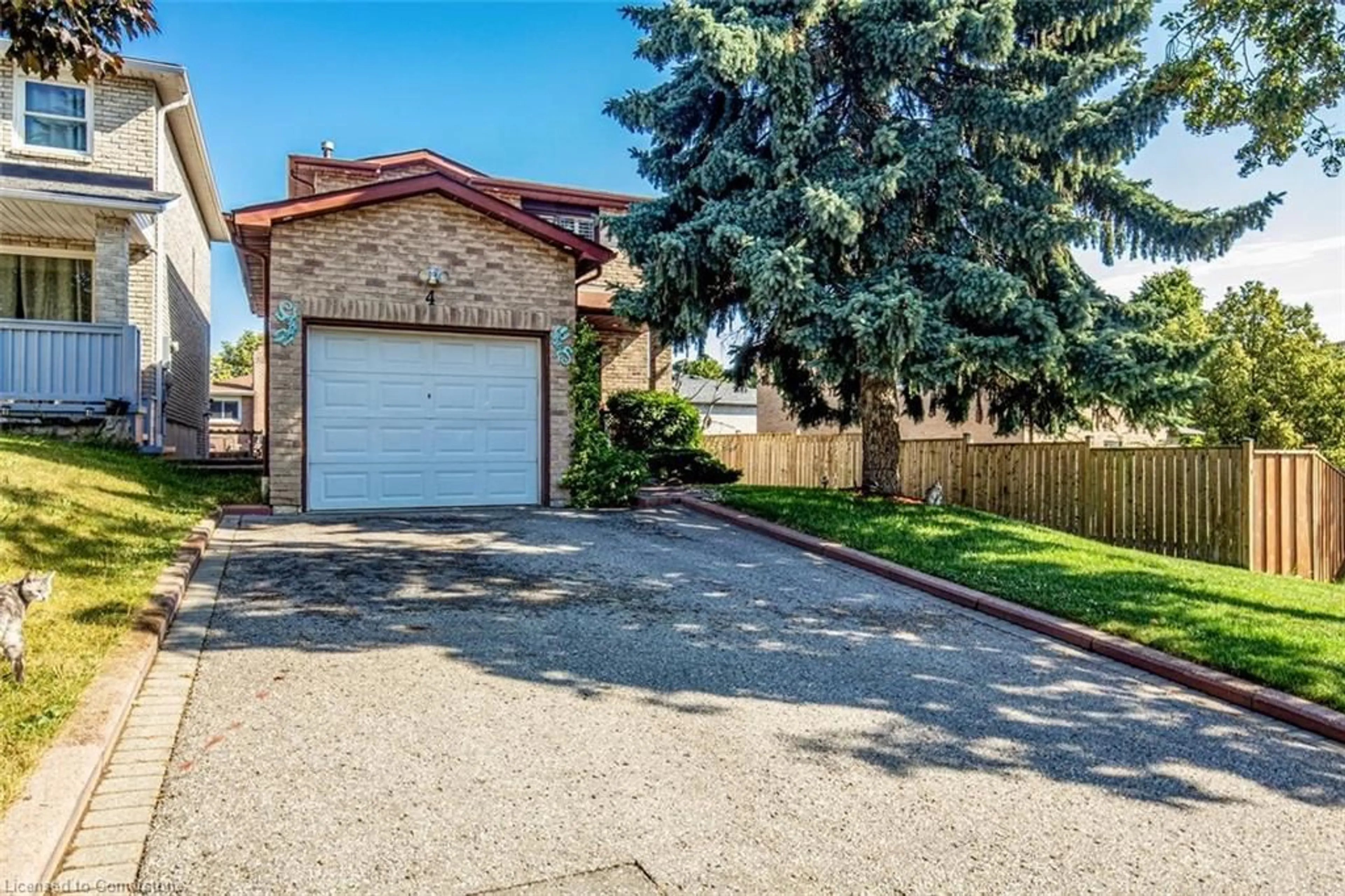 Home with brick exterior material, street for 4 Dale Rd, Ajax Ontario L1S 5W4