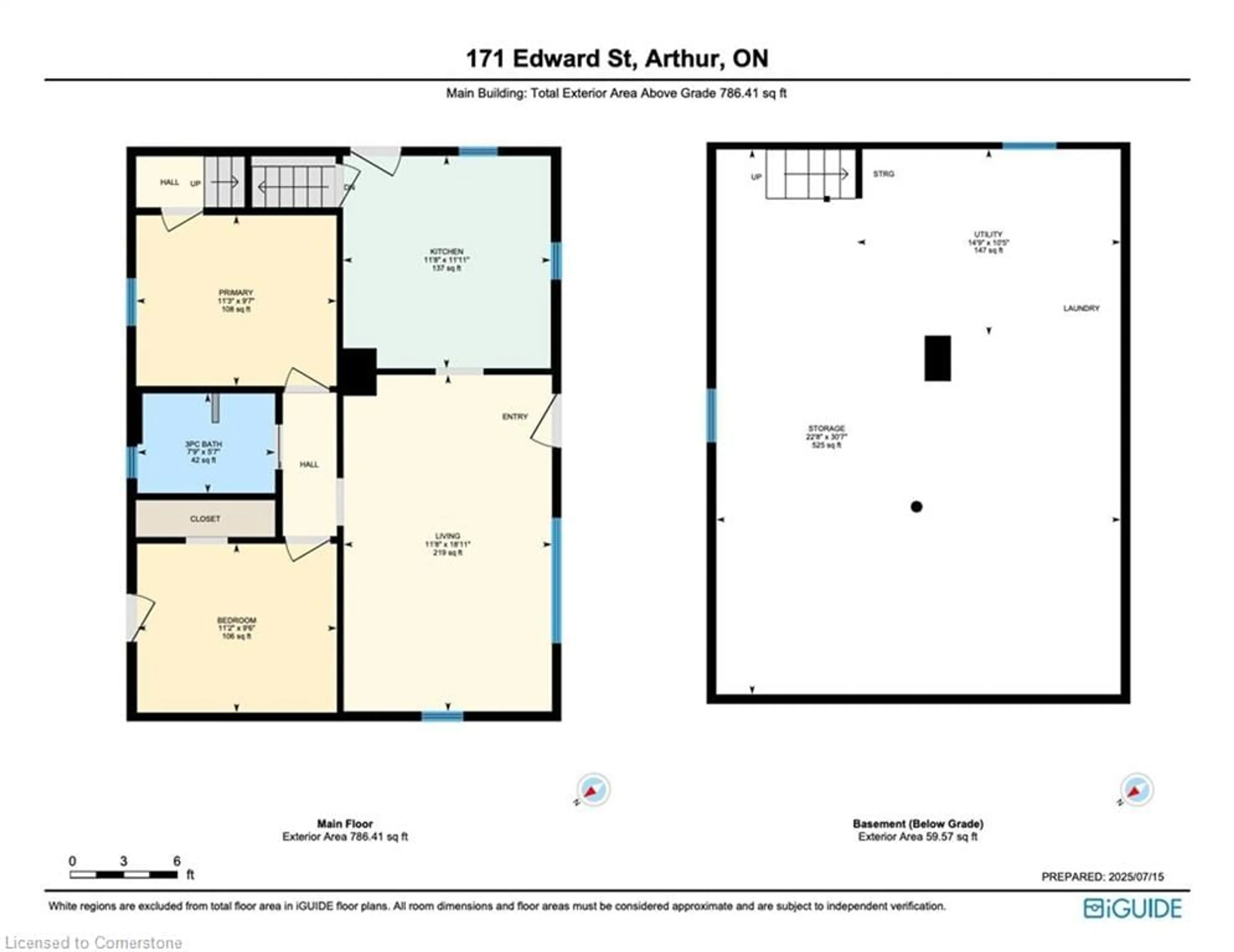 Floor plan for 171 Edward St, Arthur Ontario N0G 1A0