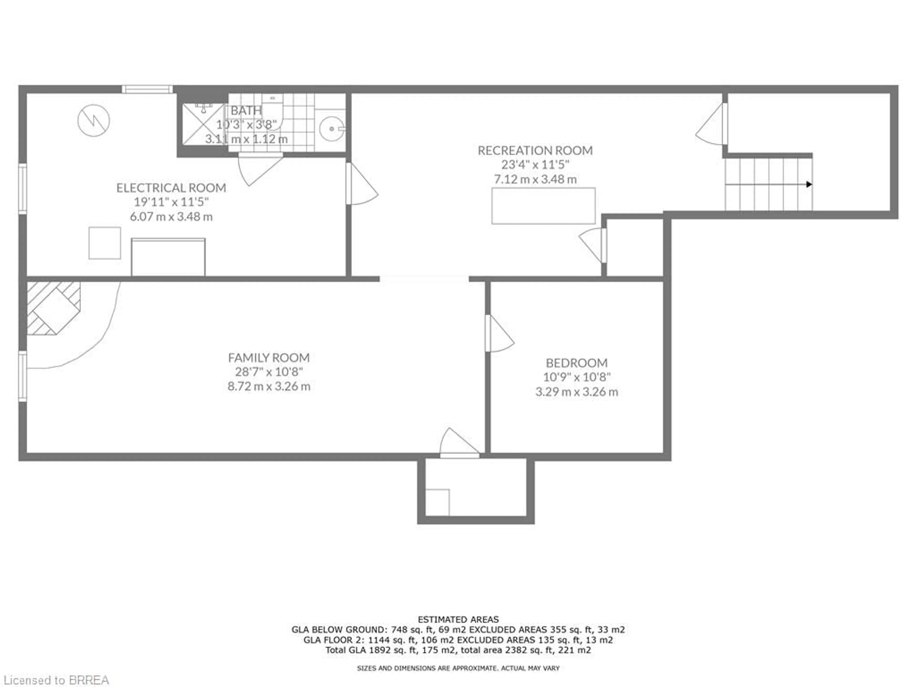 Floor plan for 863 Windham 12 Rd, Simcoe Ontario N3Y 4K6