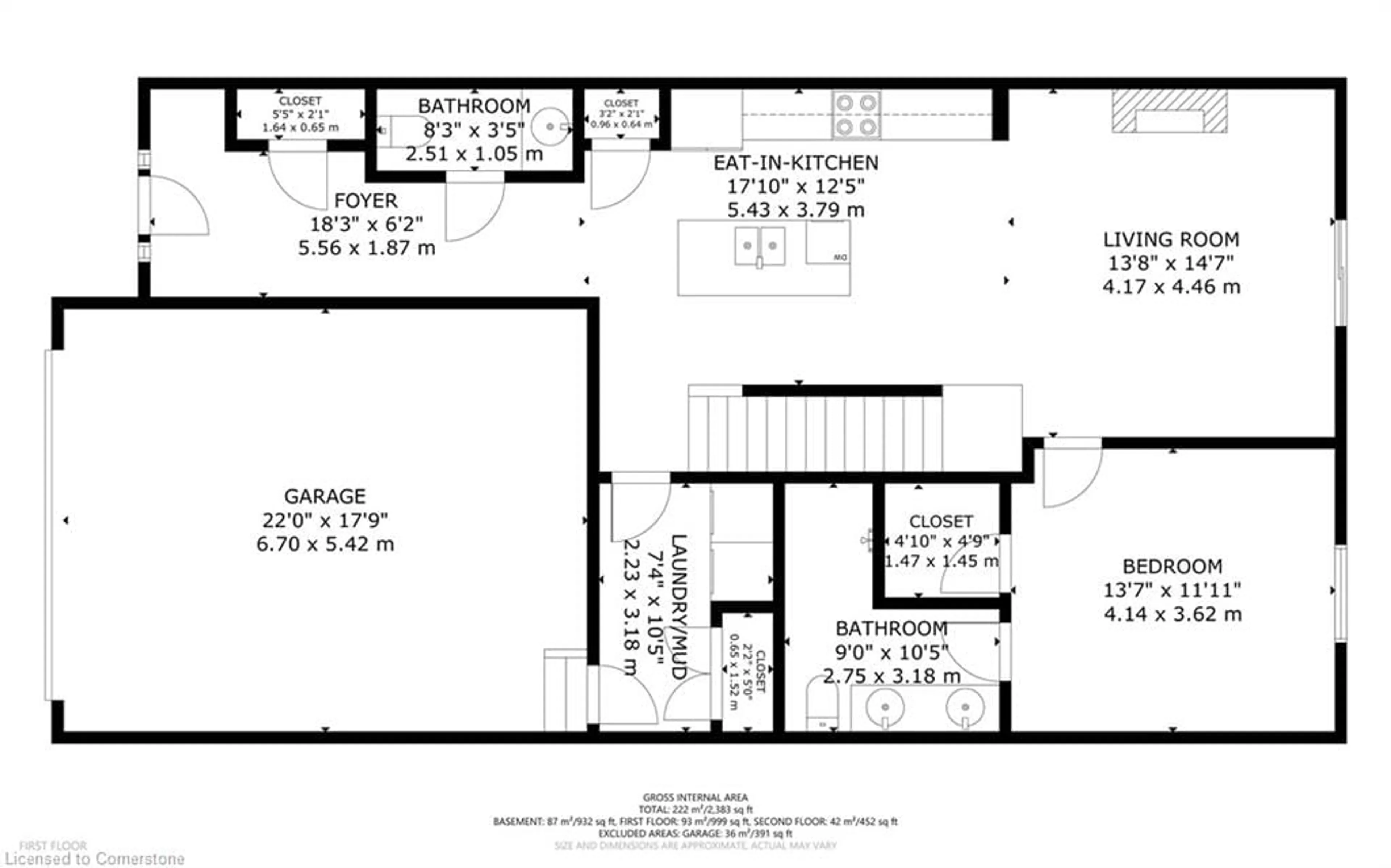 Floor plan for 30 Serviceberry Lane #34, Simcoe Ontario N3Y 0E7