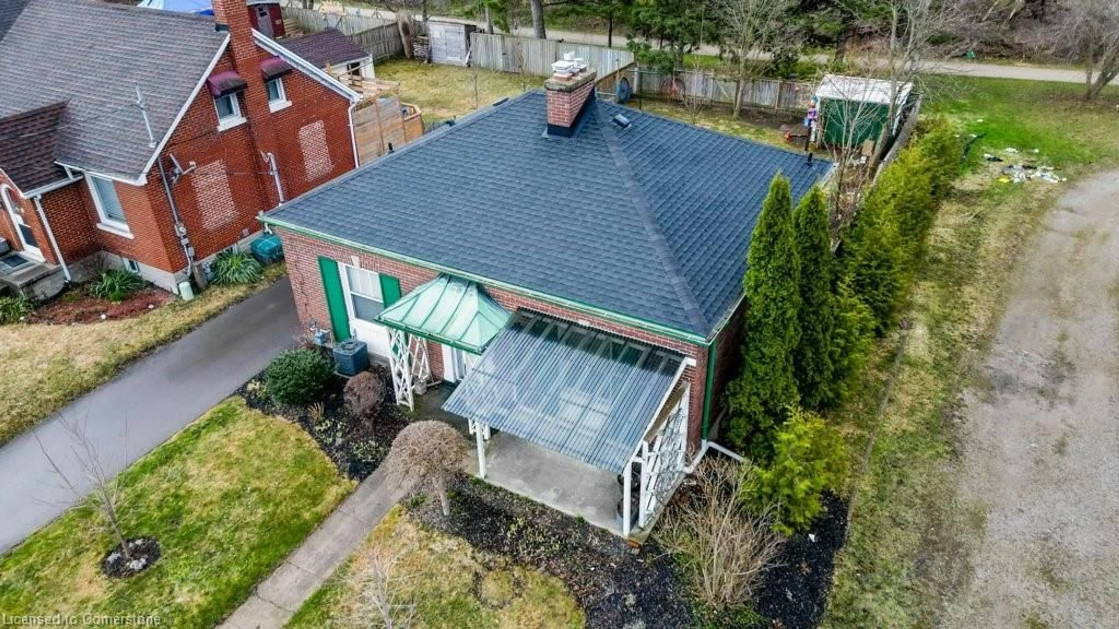 A pic from outside/outdoor area/front of a property/back of a property/a pic from drone, building for 139 Stirling Ave, Kitchener Ontario N2G 3N8