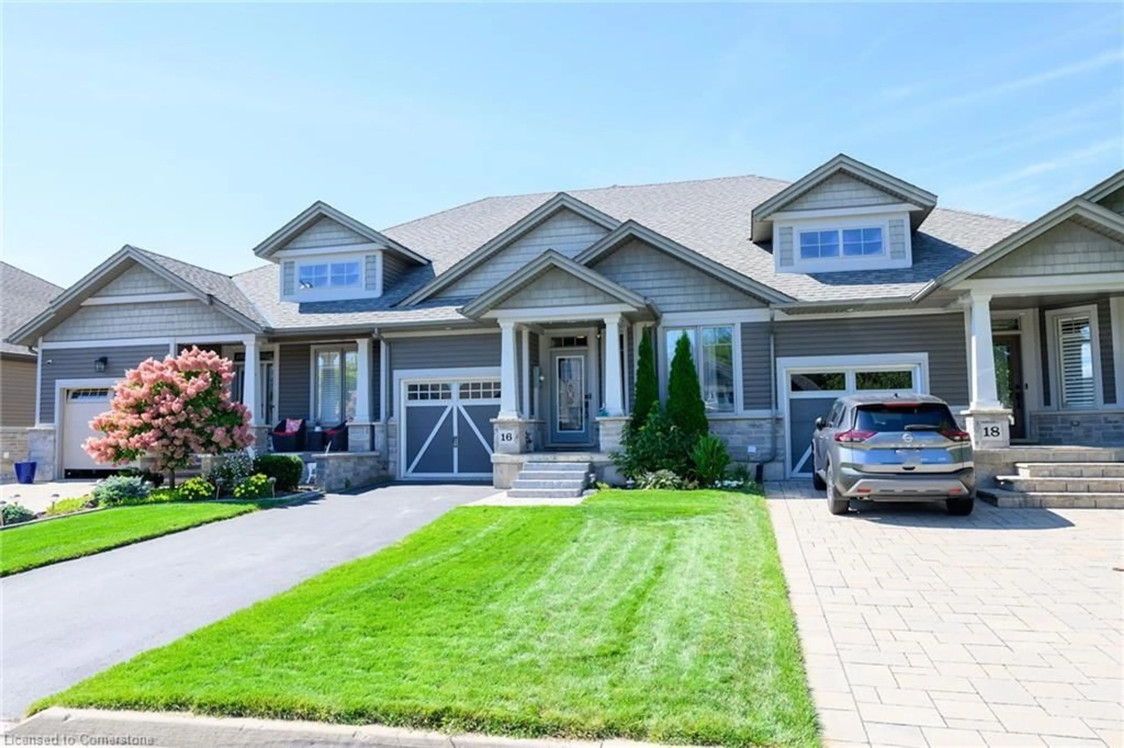 Home with vinyl exterior material, street for 16 Brookside Terr, Smithville Ontario L0R 2A0