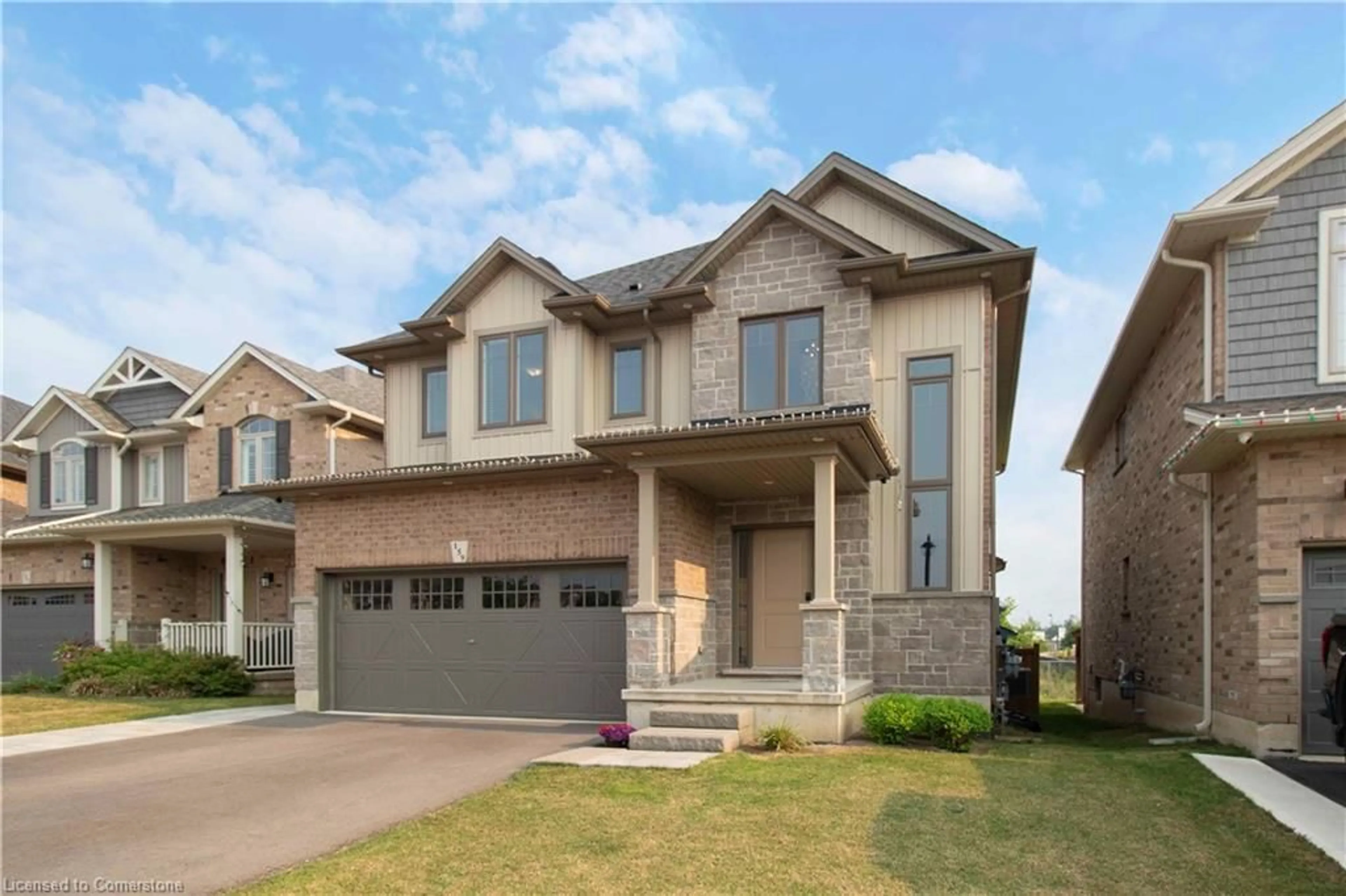Home with brick exterior material, street for 159 Dennis Drive Dr, Smithville Ontario L0R 2A0