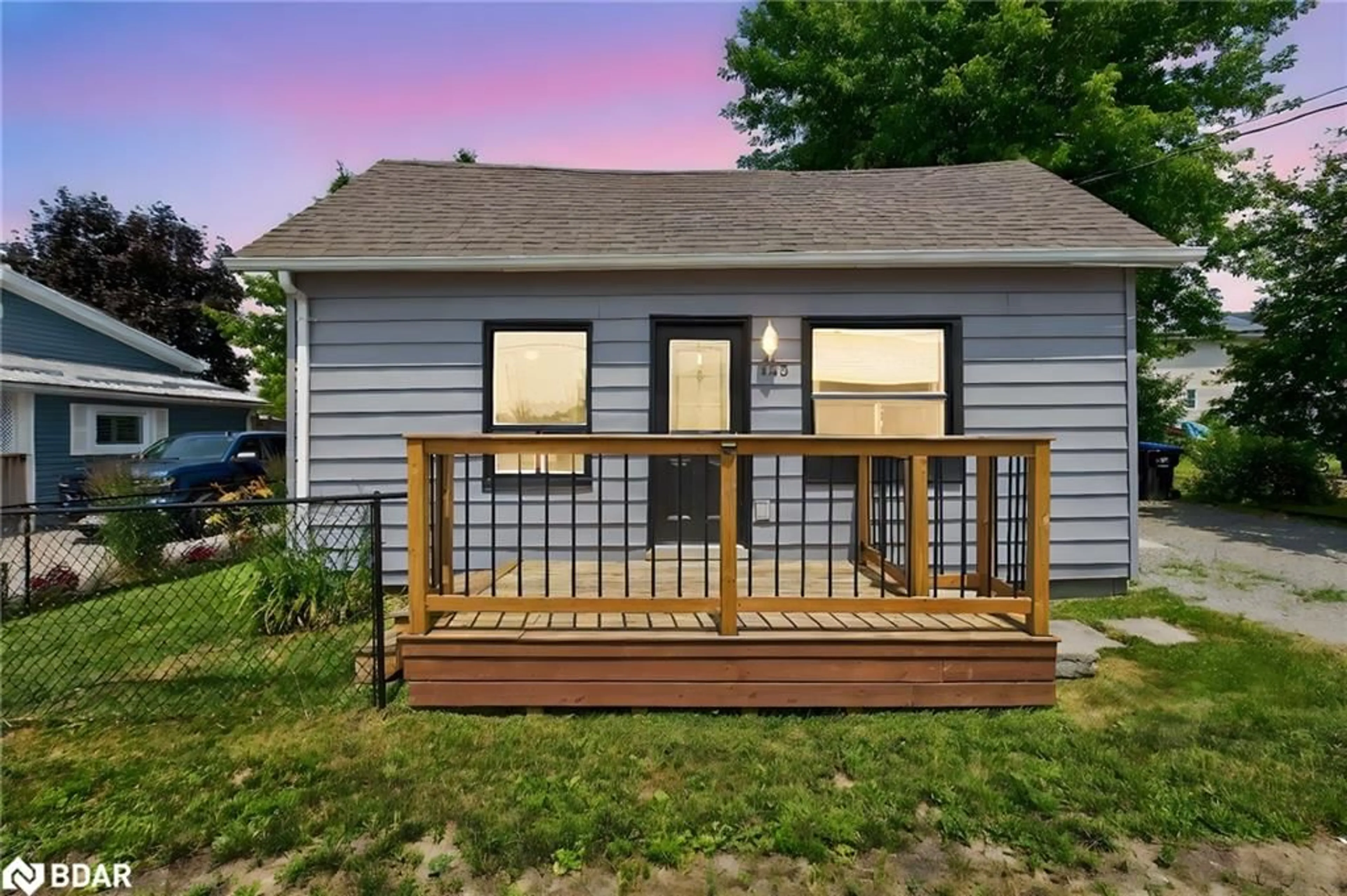 Home with vinyl exterior material, street for 153 Veterans Lane, Victoria Harbour Ontario L0K 2A0