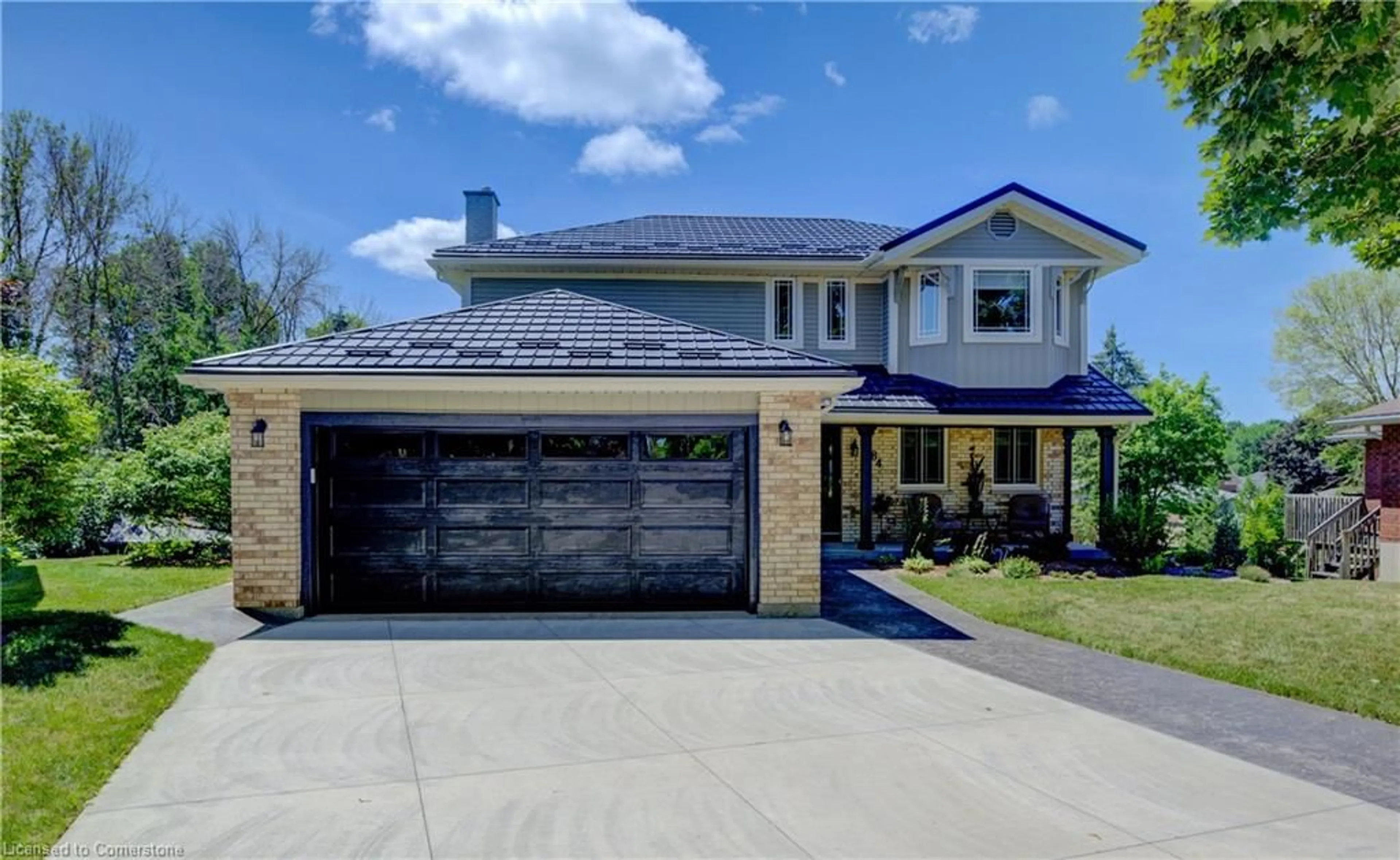 Home with brick exterior material, street for 284 Forest Glen Dr, Mount Forest Ontario N0G 2L2