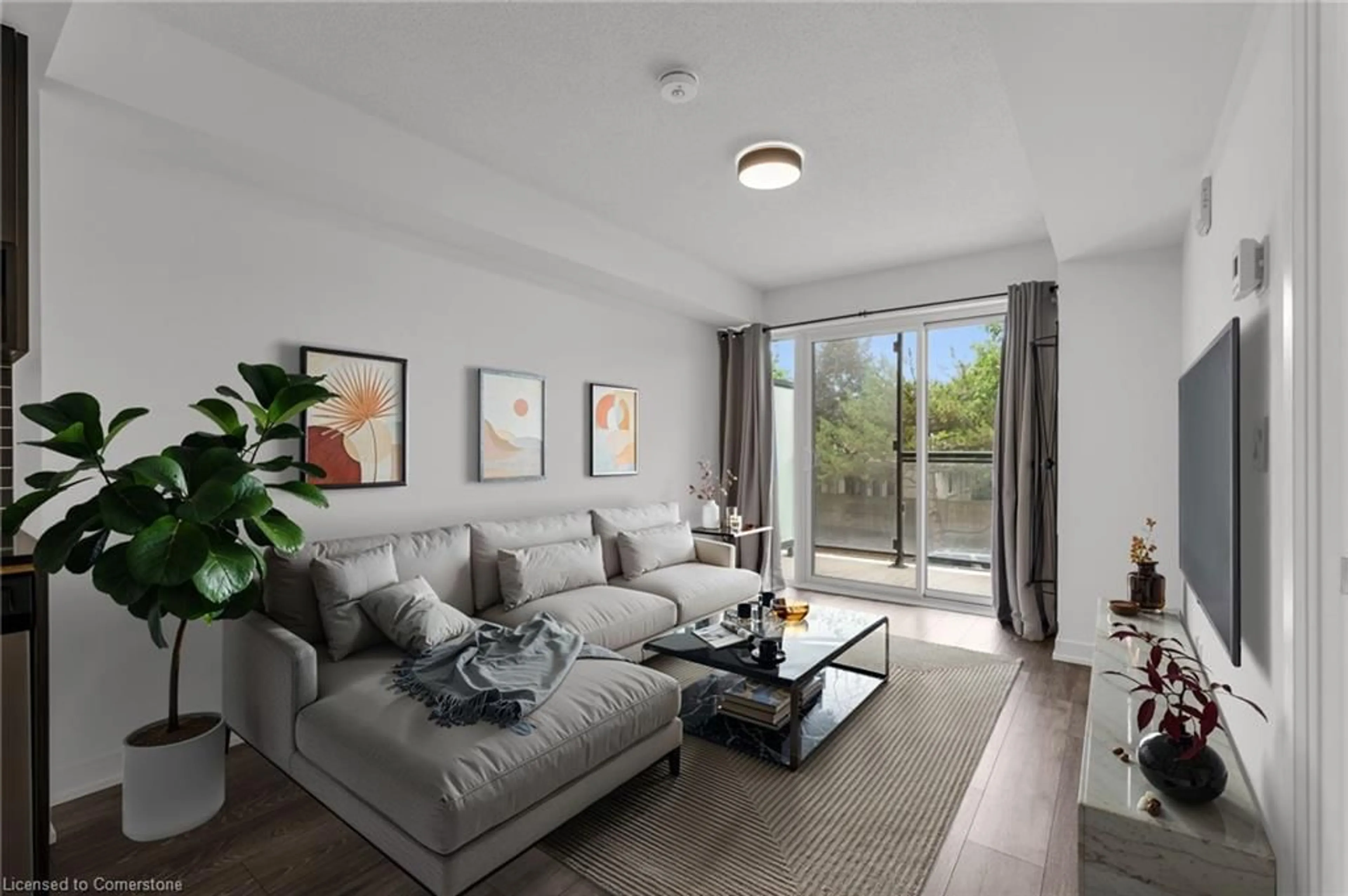 Living room with furniture, unknown for 1119 Cooke Blvd #B220, Burlington Ontario L7T 0C7