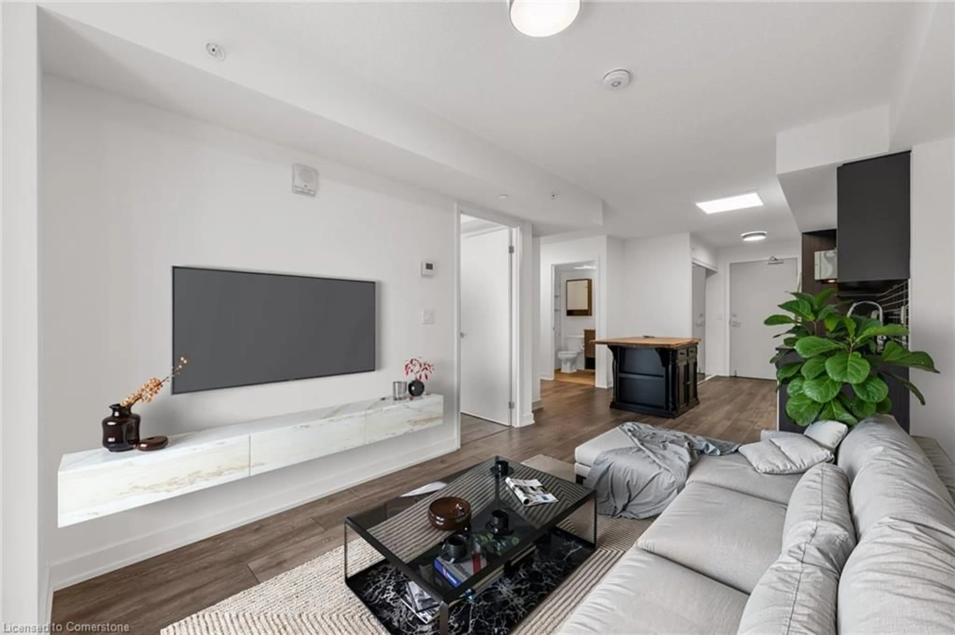Living room with furniture, unknown for 1119 Cooke Blvd #B220, Burlington Ontario L7T 0C7