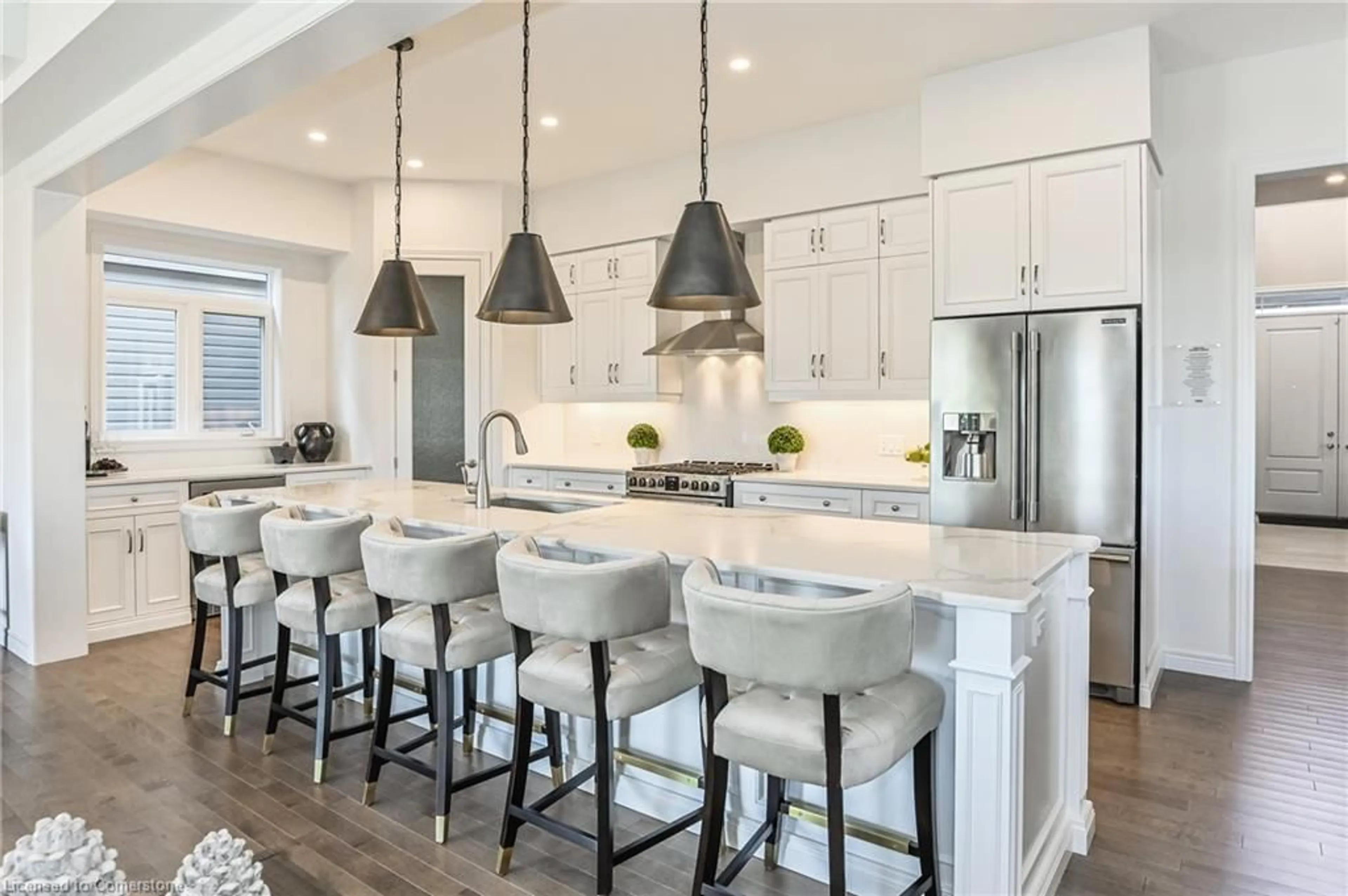 Open concept kitchen, unknown for 23 Spachman St, Kitchener Ontario N2R 1R7