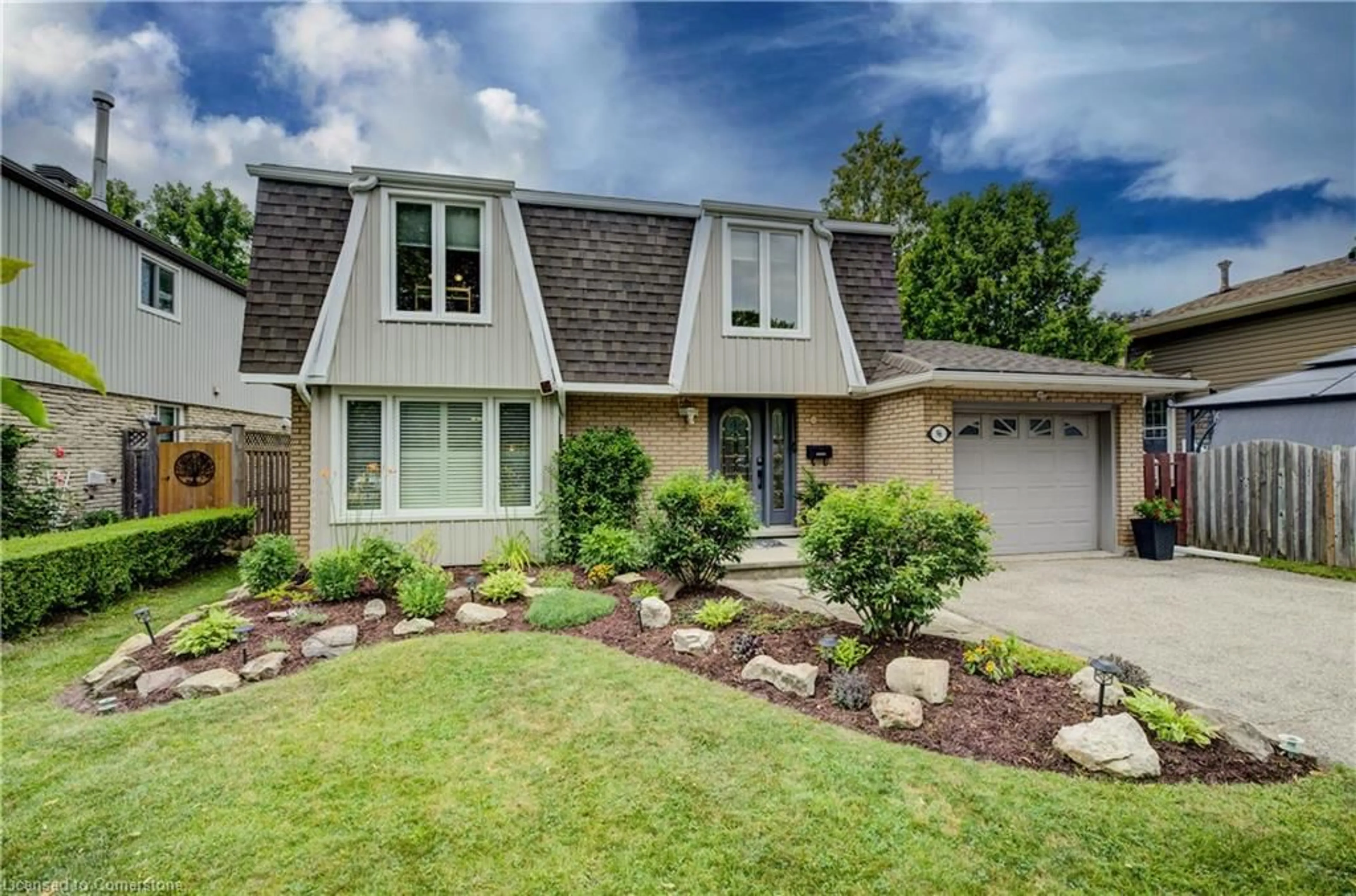 Home with brick exterior material, street for 96 Manor Dr, Kitchener Ontario N2A 2V1