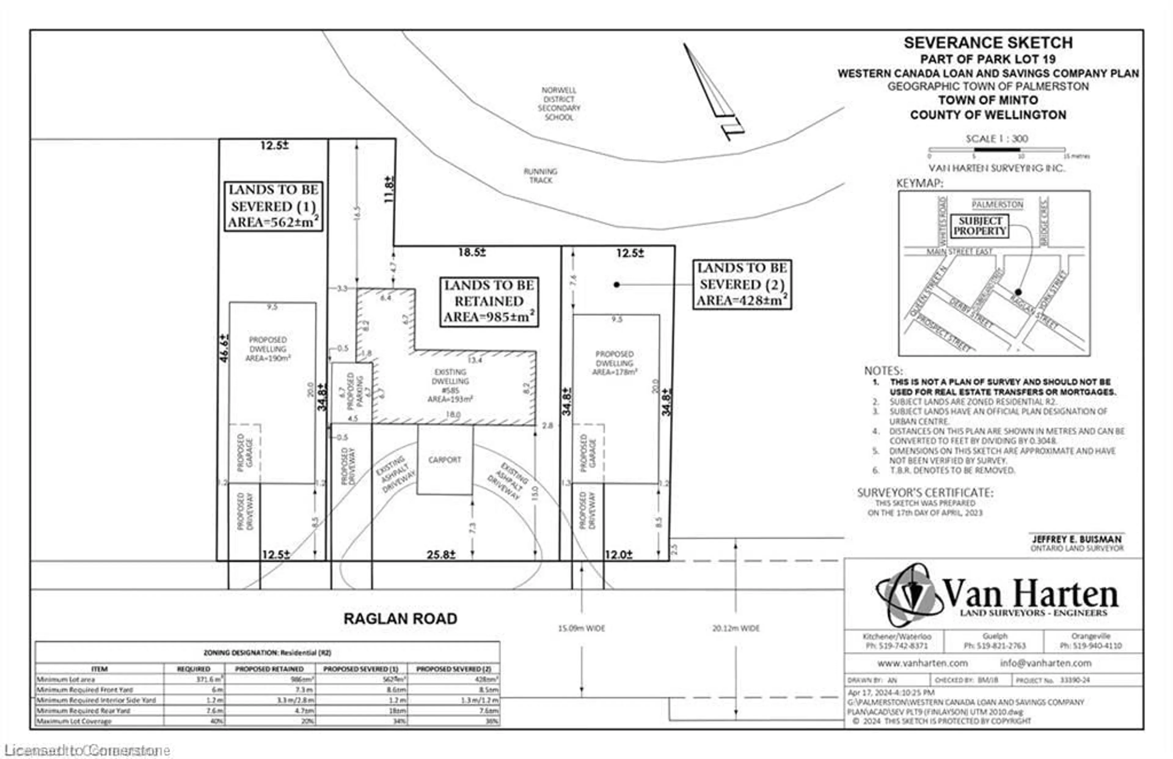 Floor plan for 575 Raglan St St, Palmerston Ontario N0G 2P0