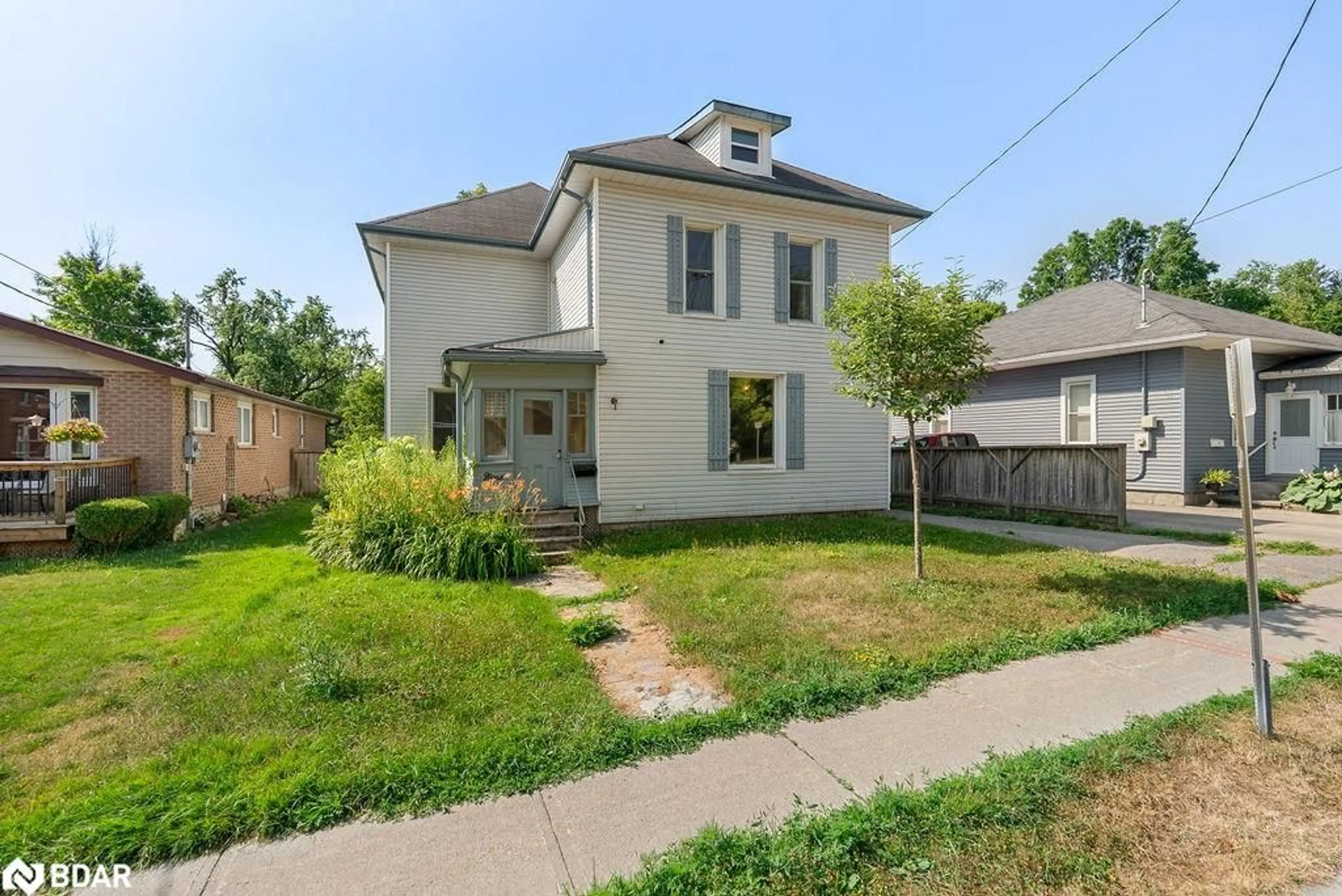 A pic from outside/outdoor area/front of a property/back of a property/a pic from drone, street for 9 Fair Ave, Lindsay Ontario K9V 3P2