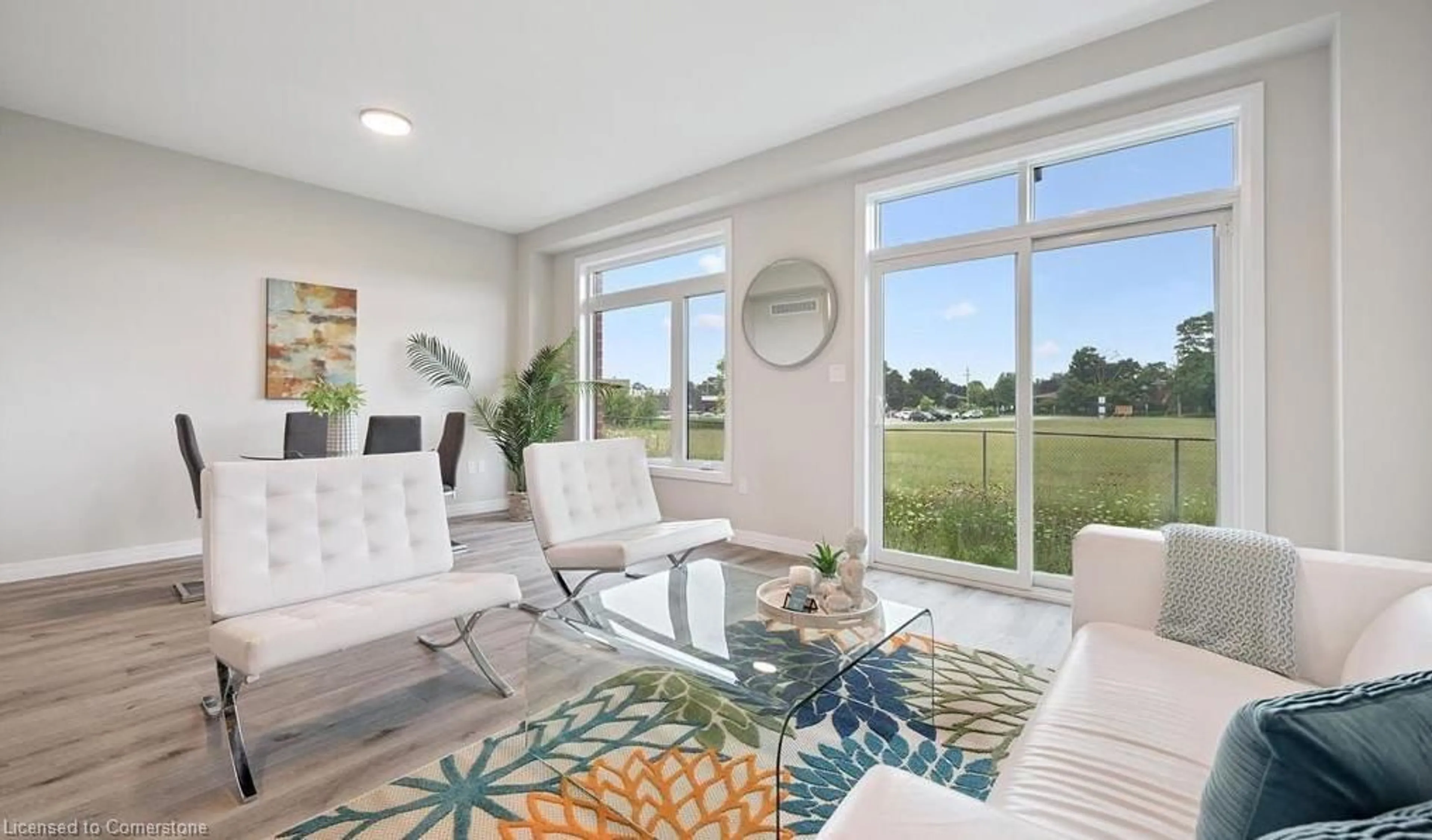 Living room with furniture, unknown for 60 Ayr Meadows Cres, Ayr Ontario N0B 1E0