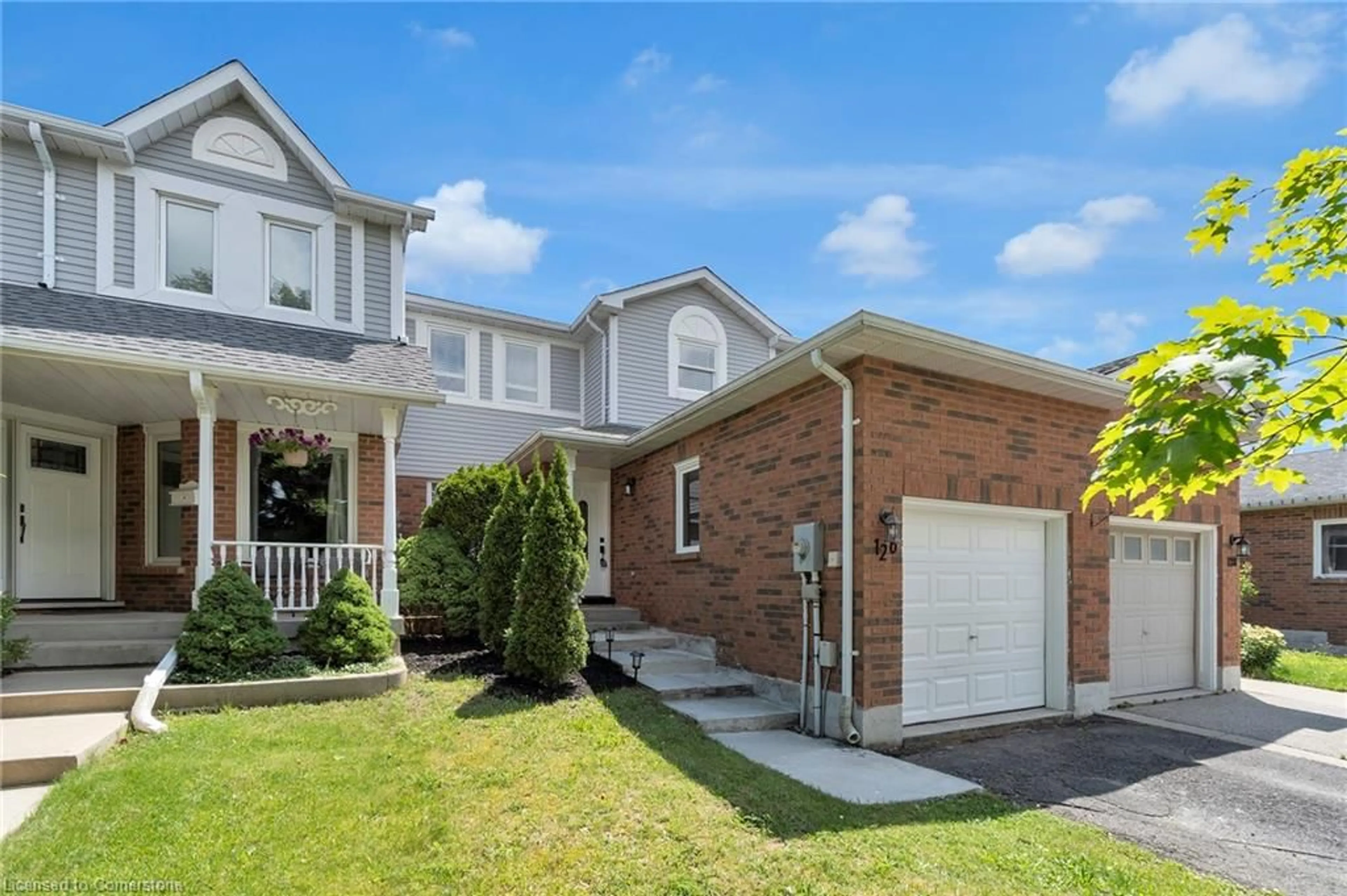 Home with brick exterior material, street for 126 Fairgreen Close, Cambridge Ontario N1T 1T8