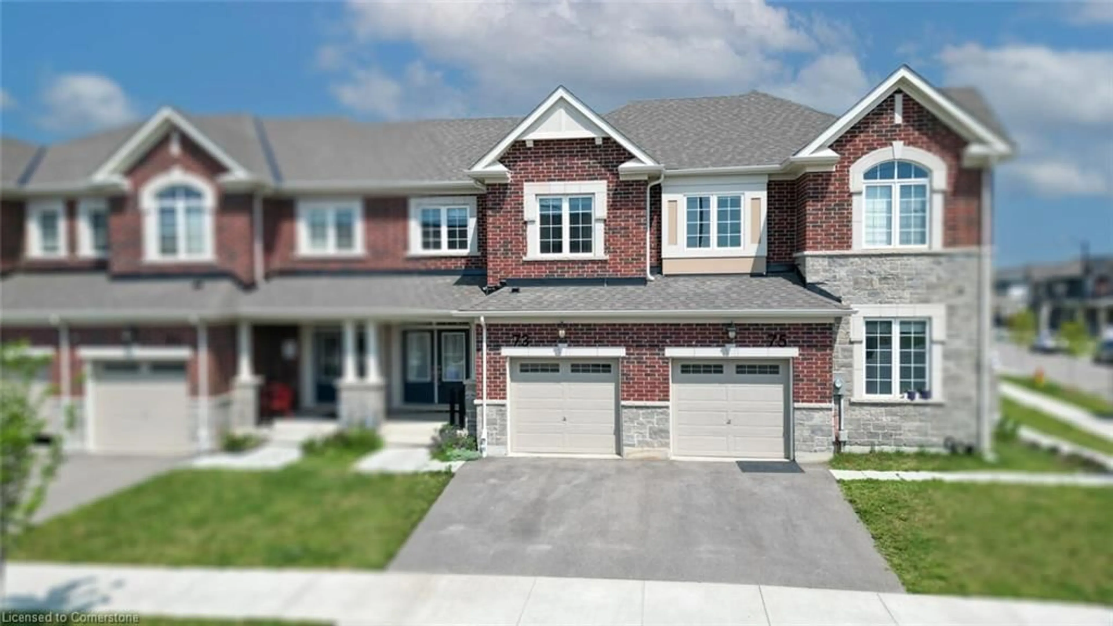 Home with brick exterior material, street for 73 Forestwalk St, Kitchener Ontario N2R 0S2