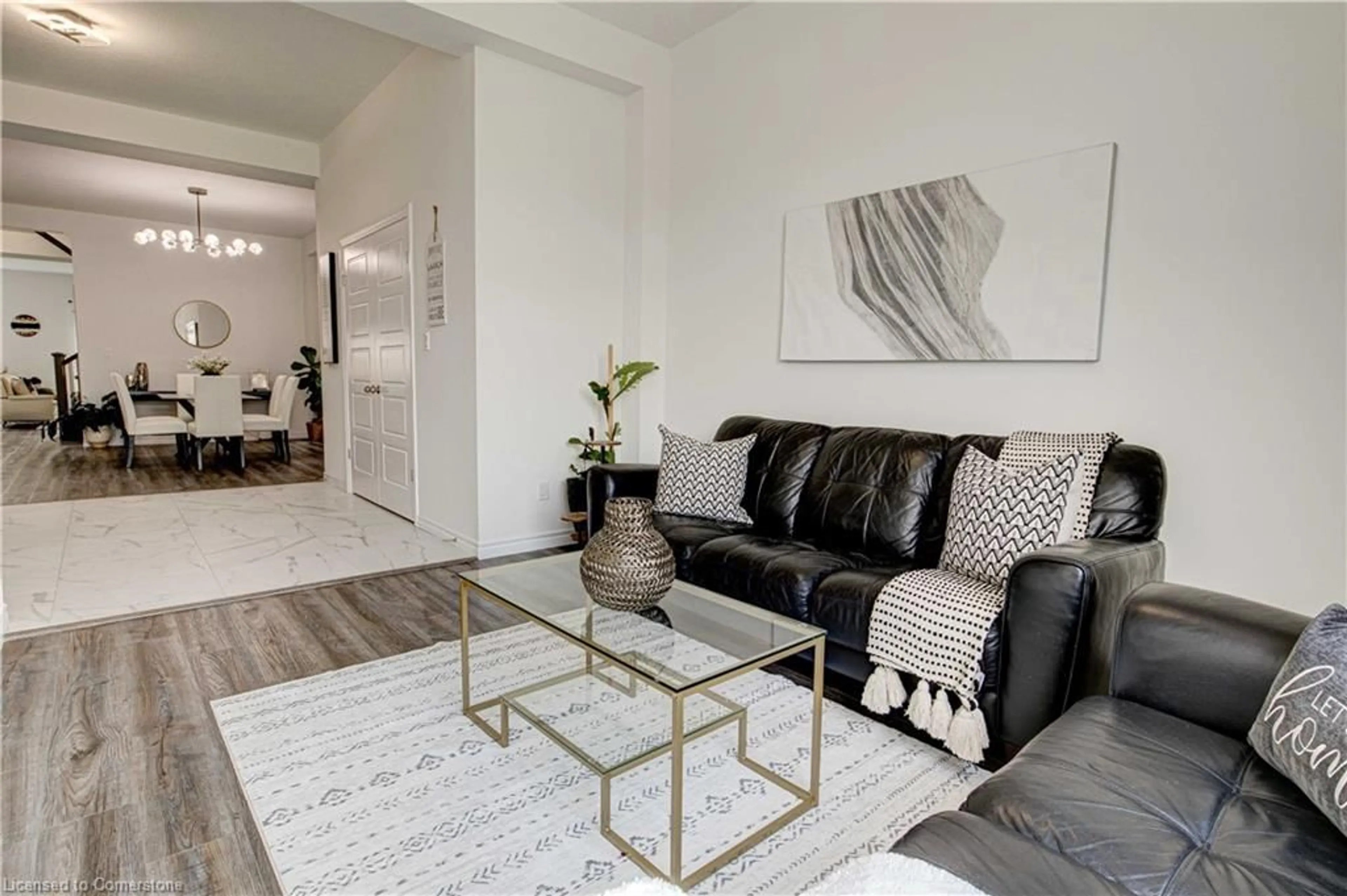 Living room with furniture, unknown for 28 Sass Cres, Paris Ontario N3L 0E9