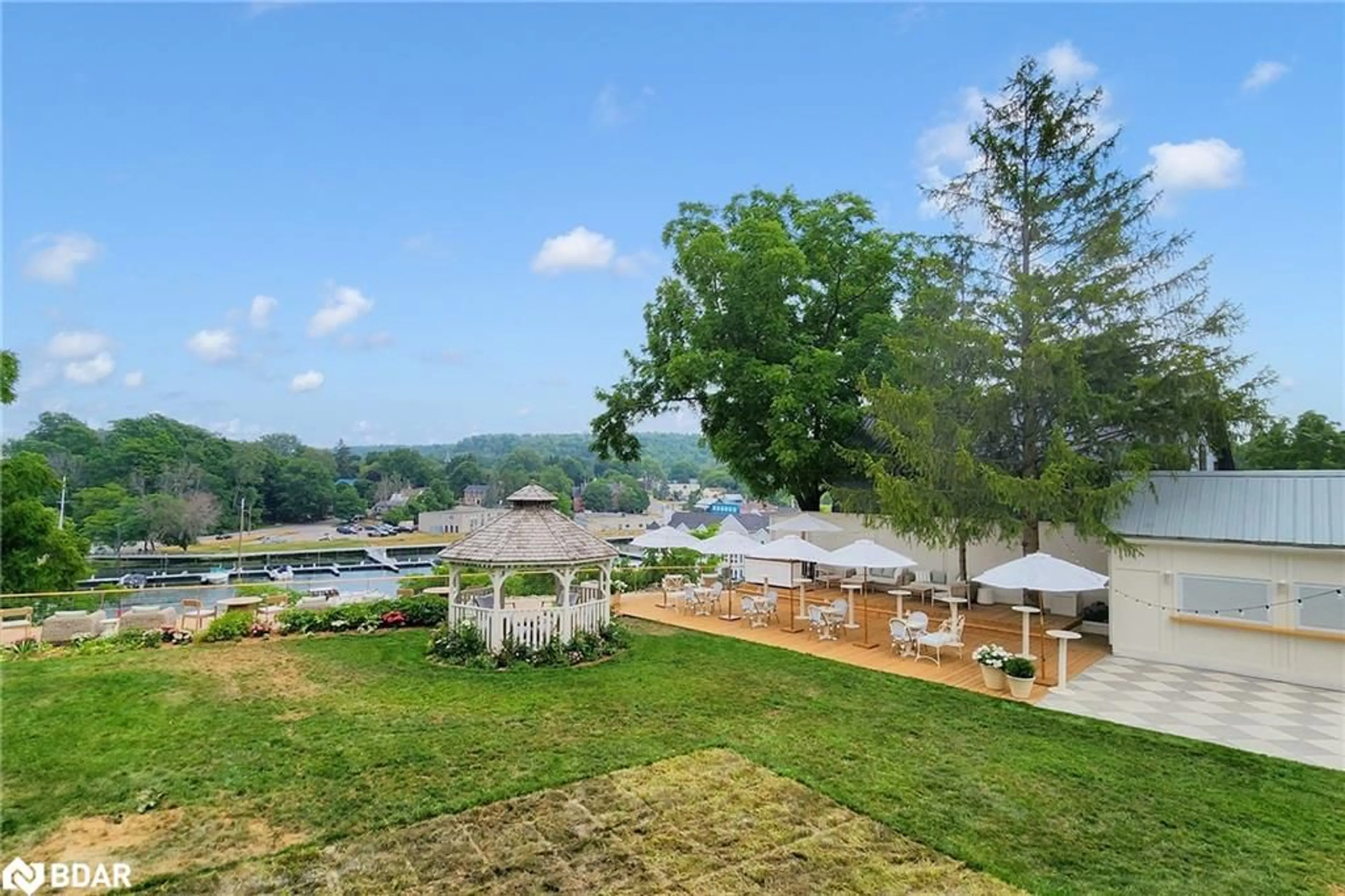 Patio, mountain view for 346 Picton Main St, Picton Ontario K0K 2T0