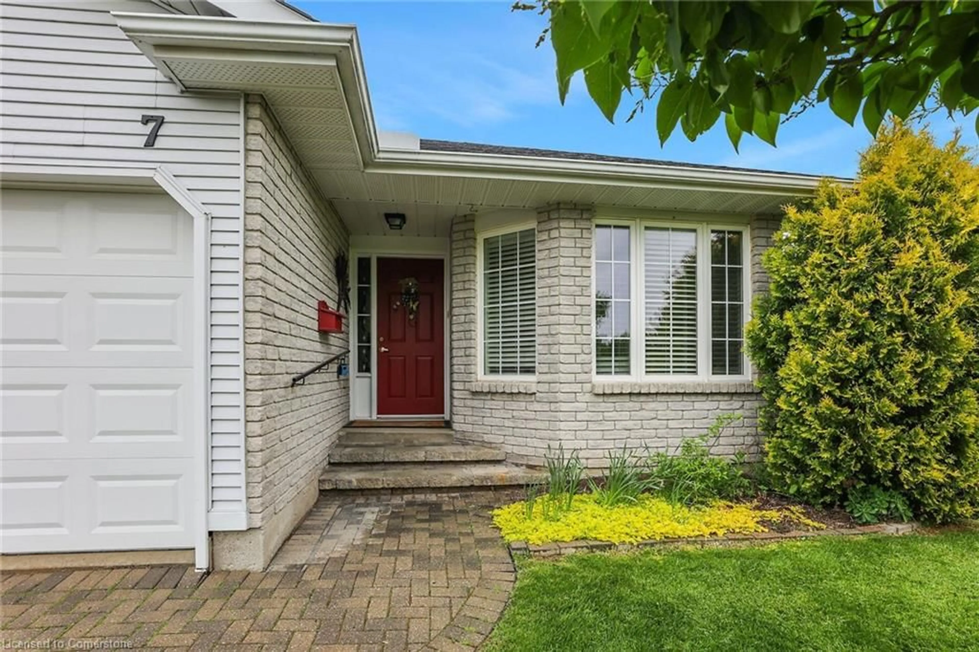 Home with brick exterior material, street for 7 Village Dr, Smithville Ontario L0R 2A0