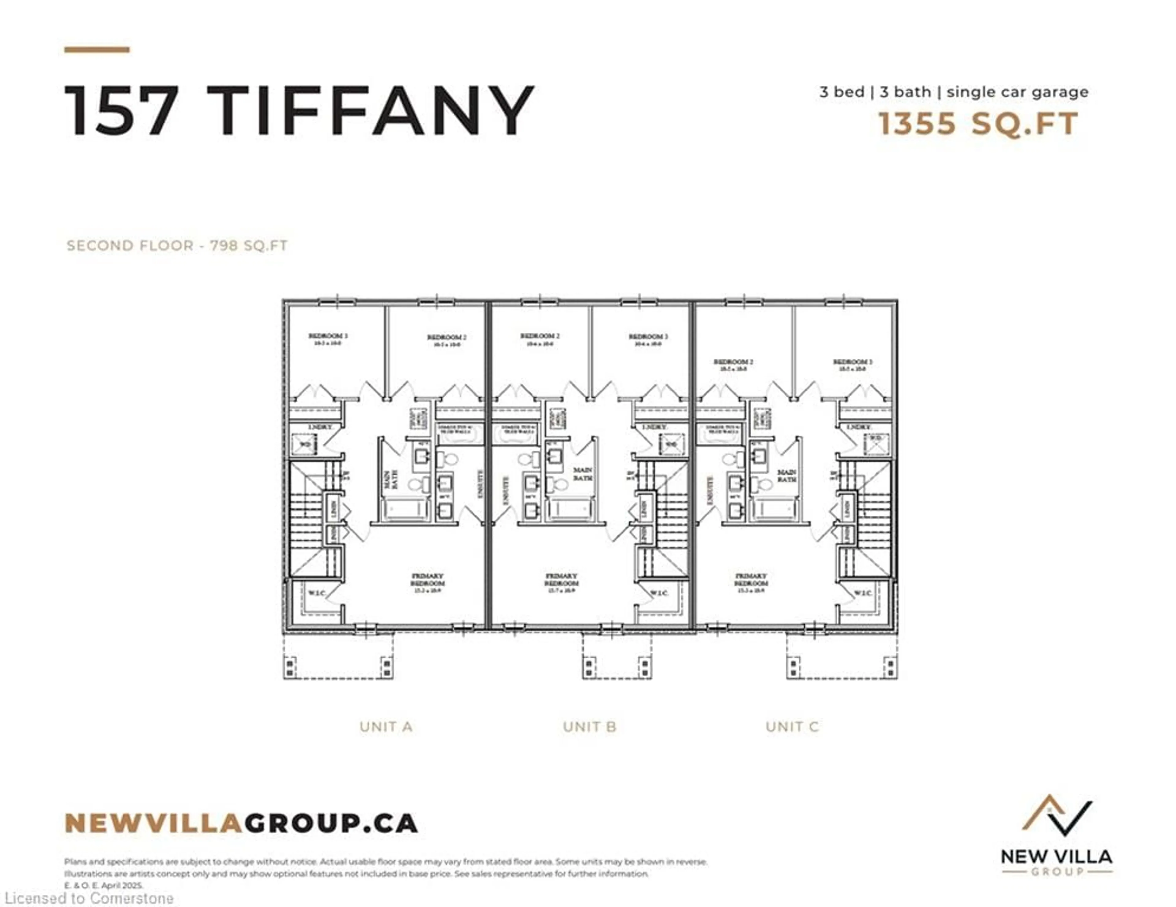 Floor plan for 165 Tiffany St, Cambridge Ontario N3H 2B4