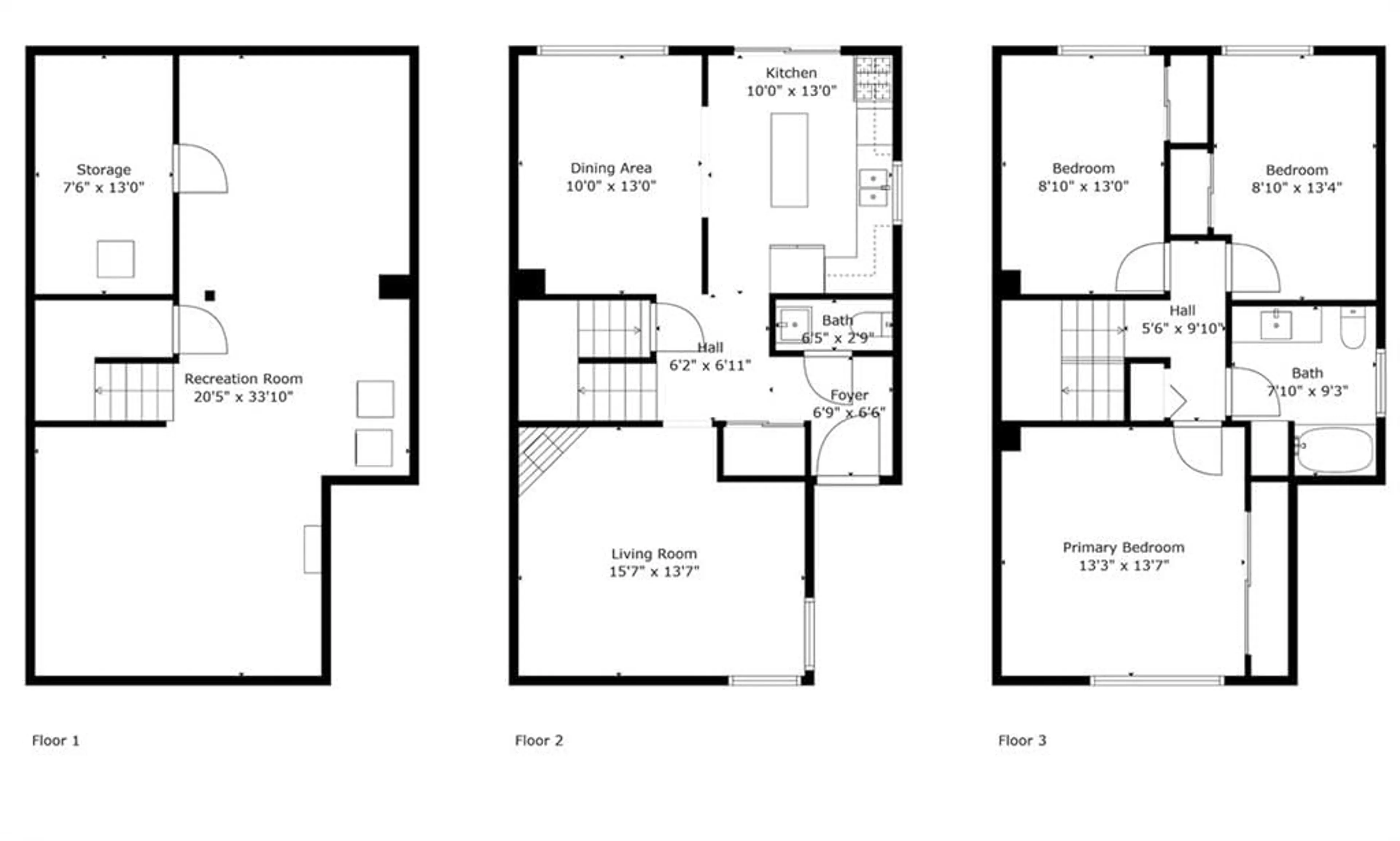 Floor plan for 873 Laurier Ave, Milton Ontario L9T 4H4