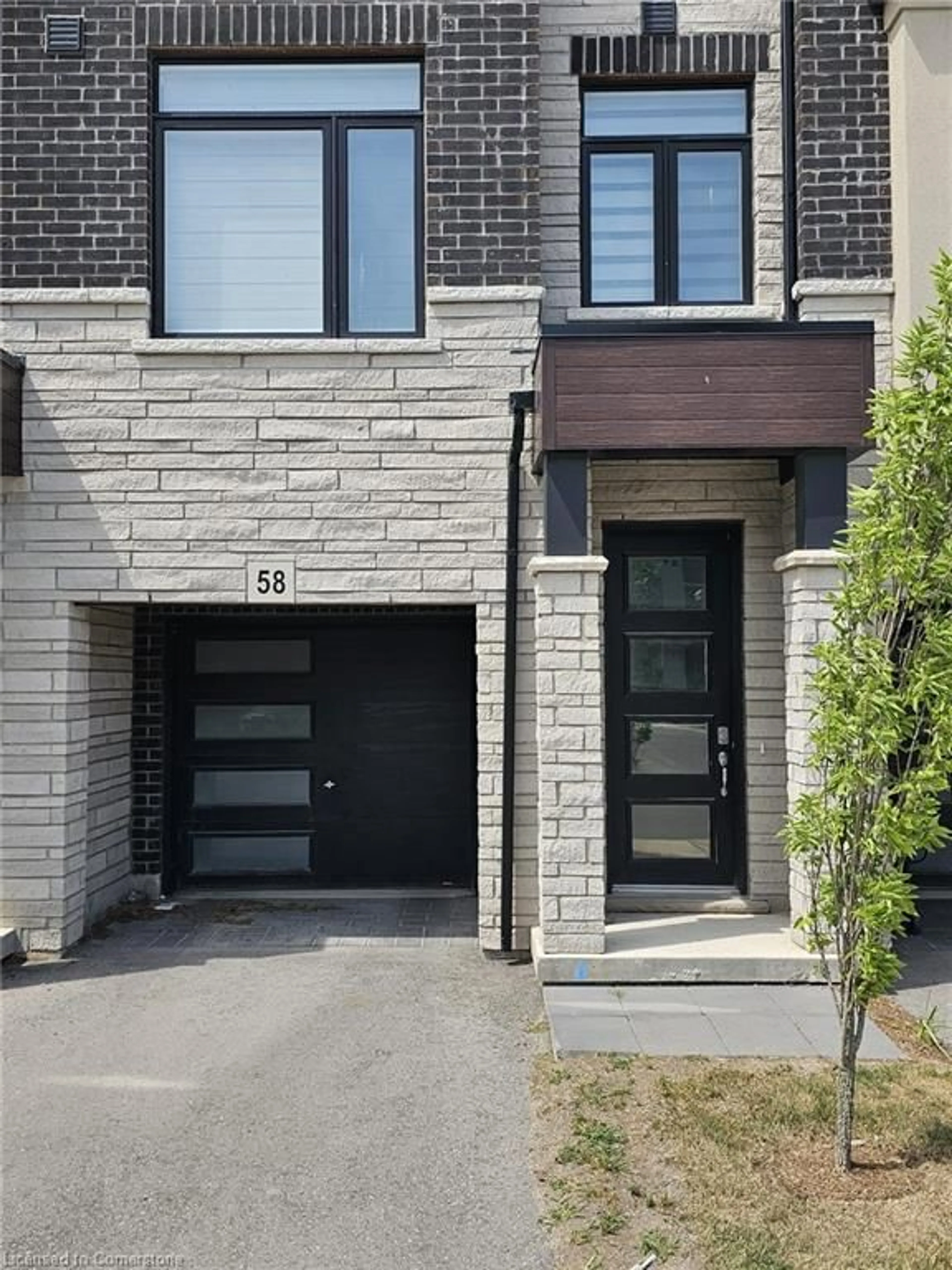 Home with brick exterior material, street for 290 Equestrian Way #58, Cambridge Ontario N3E 0E7