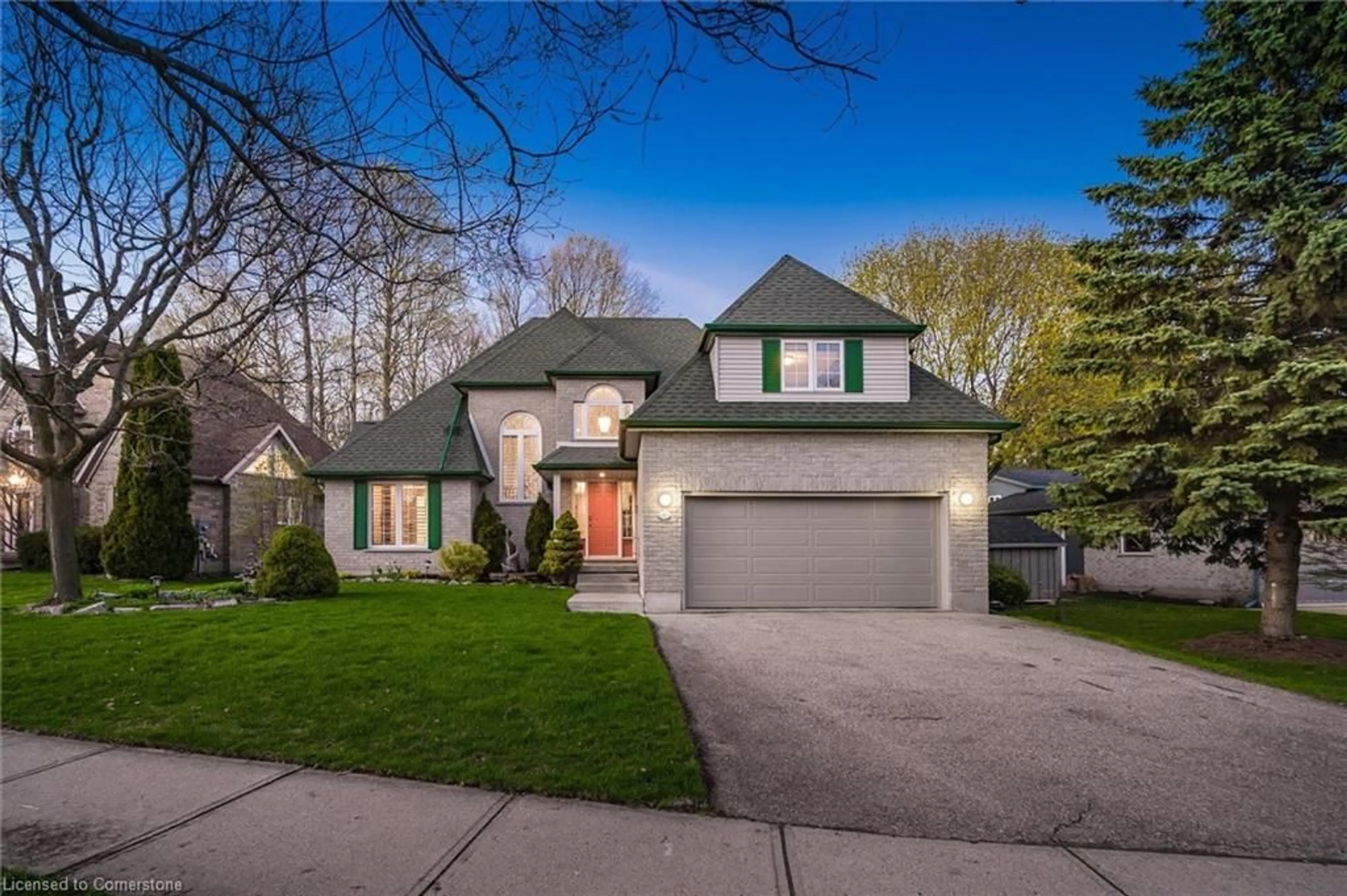 Home with brick exterior material, street for 610 Burning Bush Rd, Waterloo Ontario N2V 2A4