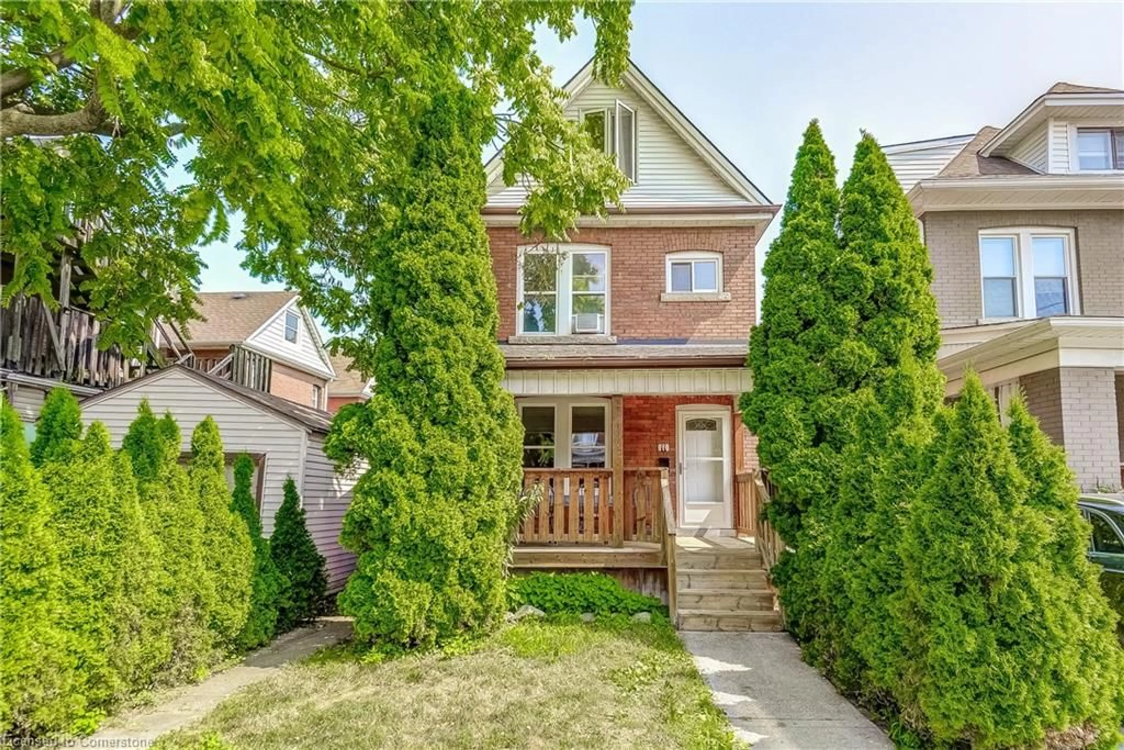 Home with brick exterior material, street for 11 Elm St, Hamilton Ontario L8M 1Y2