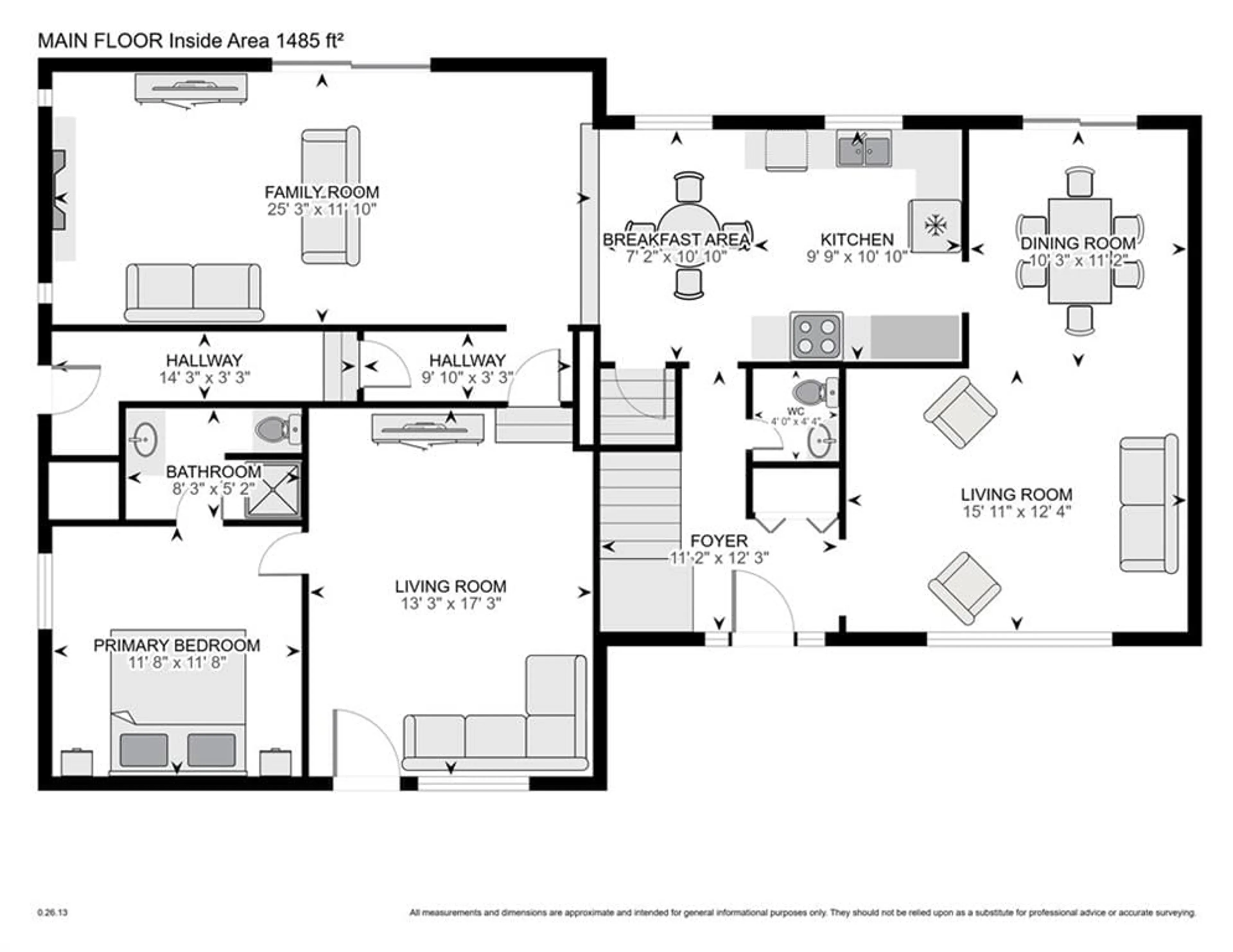 Floor plan for 43794 Cranbrook Rd, Huron East Ontario N0G 1H0