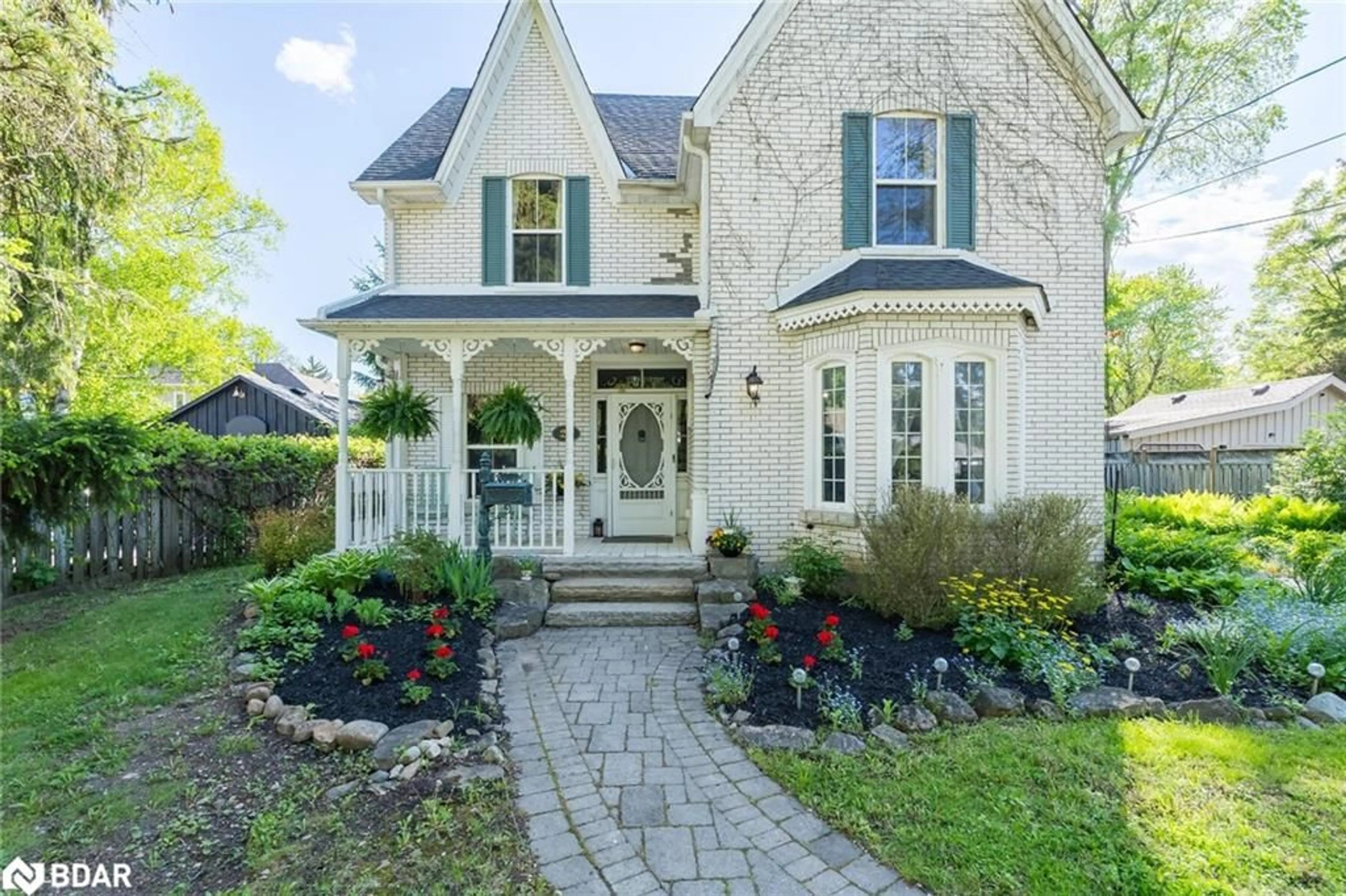 Home with brick exterior material, street for 26 Confederation St, Glen Williams Ontario L7G 3R6