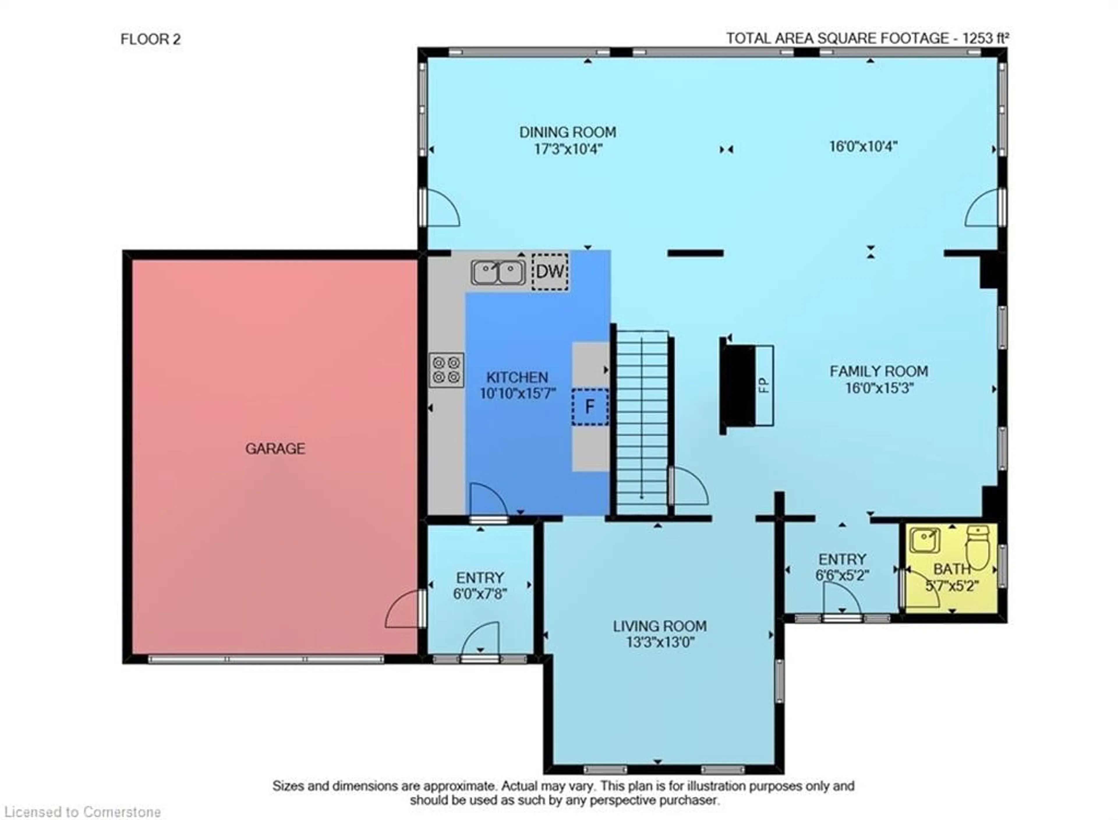 Floor plan for 2952 North Shore Dr, Lowbanks Ontario N0A 1K0