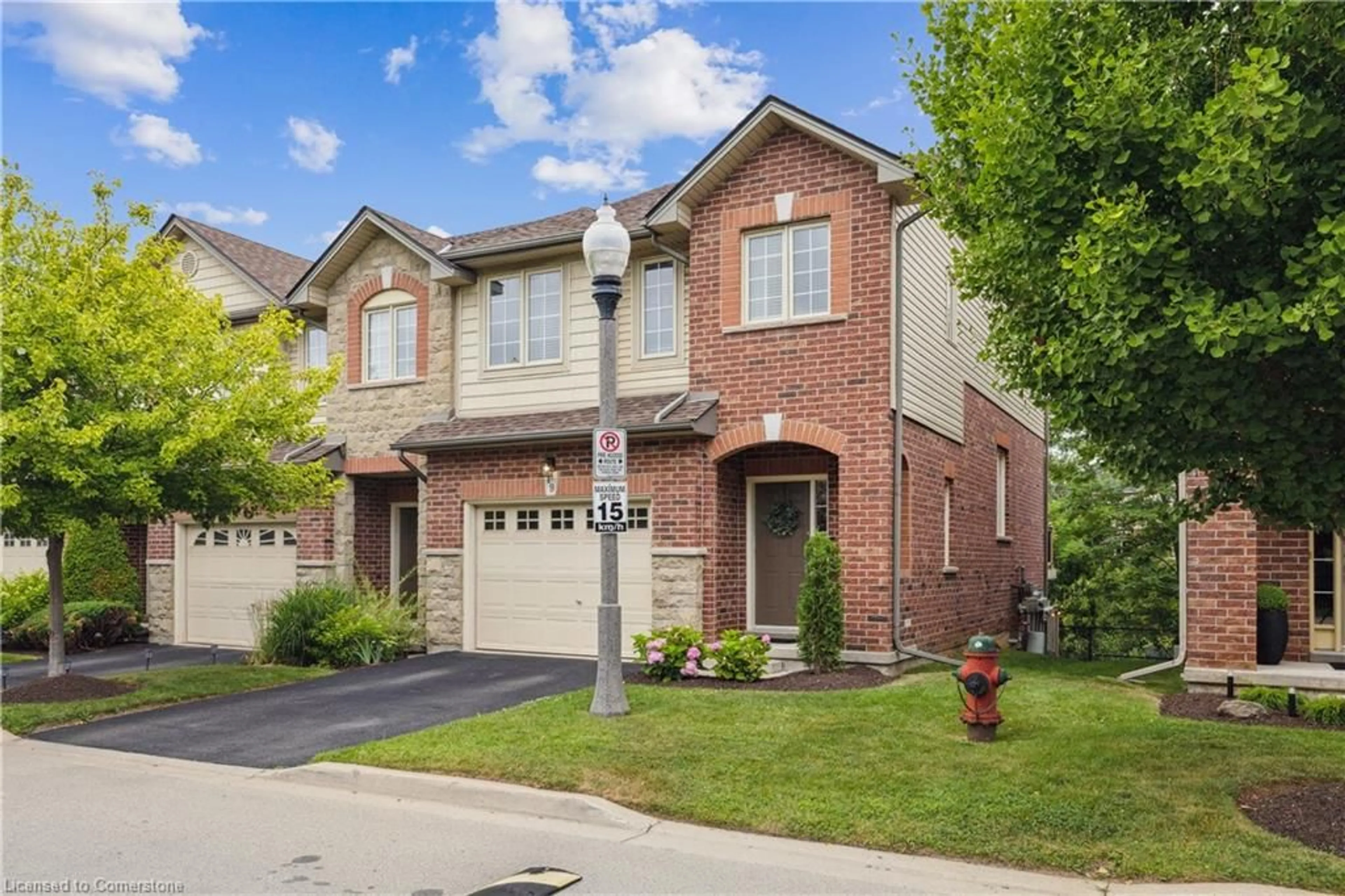 Home with brick exterior material, street for 19 Liddycoat Lane, Ancaster Ontario L9G 0A7