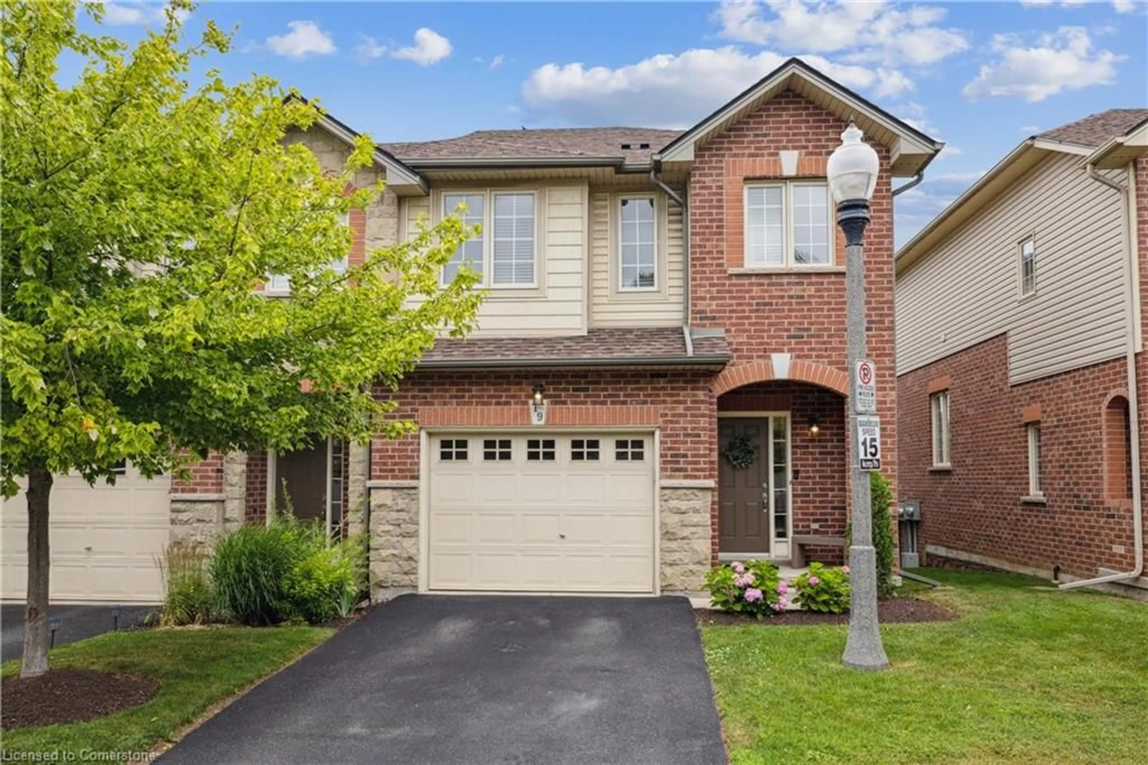 Home with brick exterior material, street for 19 Liddycoat Lane, Ancaster Ontario L9G 0A7