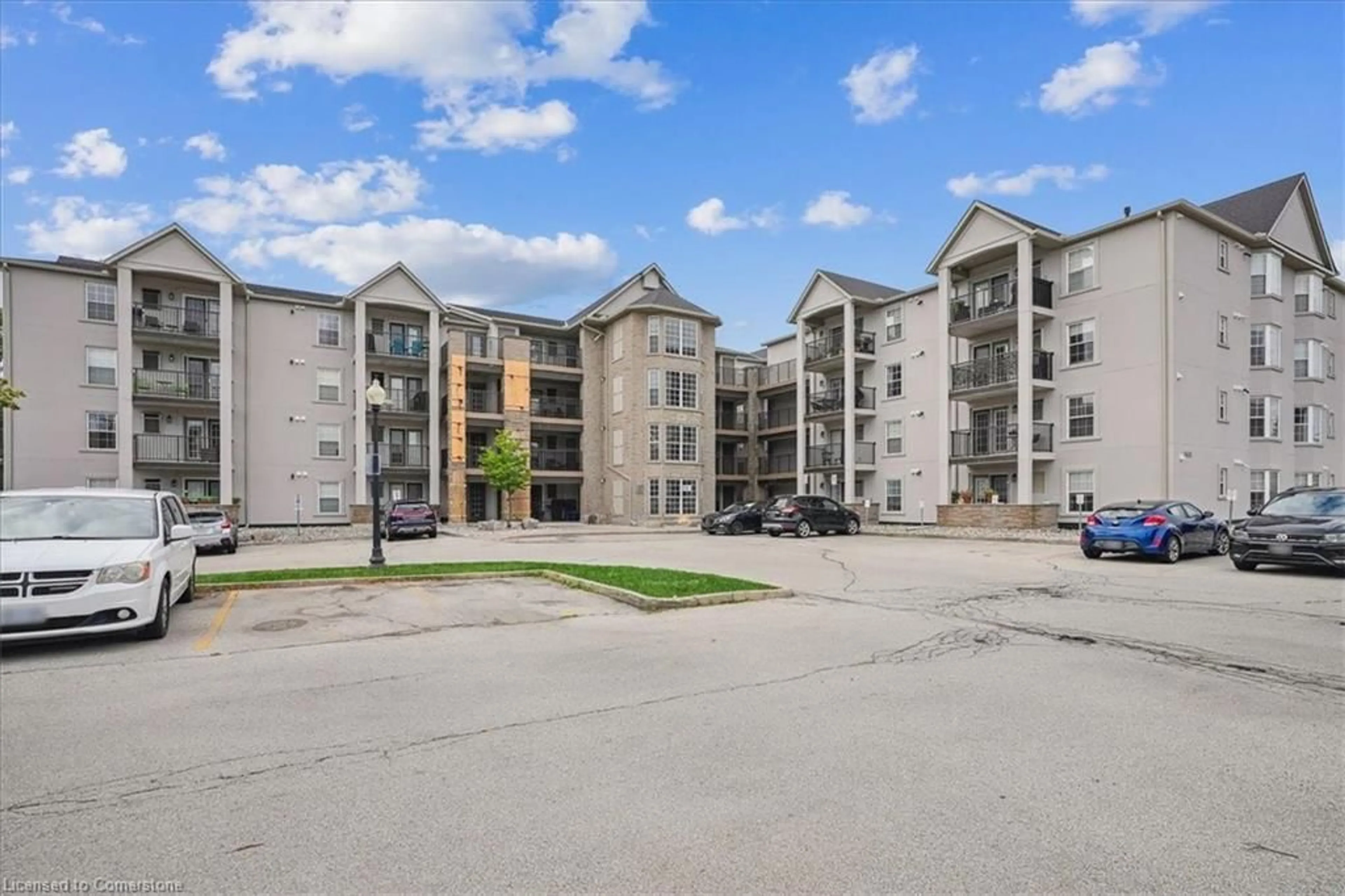 A pic from outside/outdoor area/front of a property/back of a property/a pic from drone, unknown for 1411 Walker's Line #301, Burlington Ontario L7M 4P5