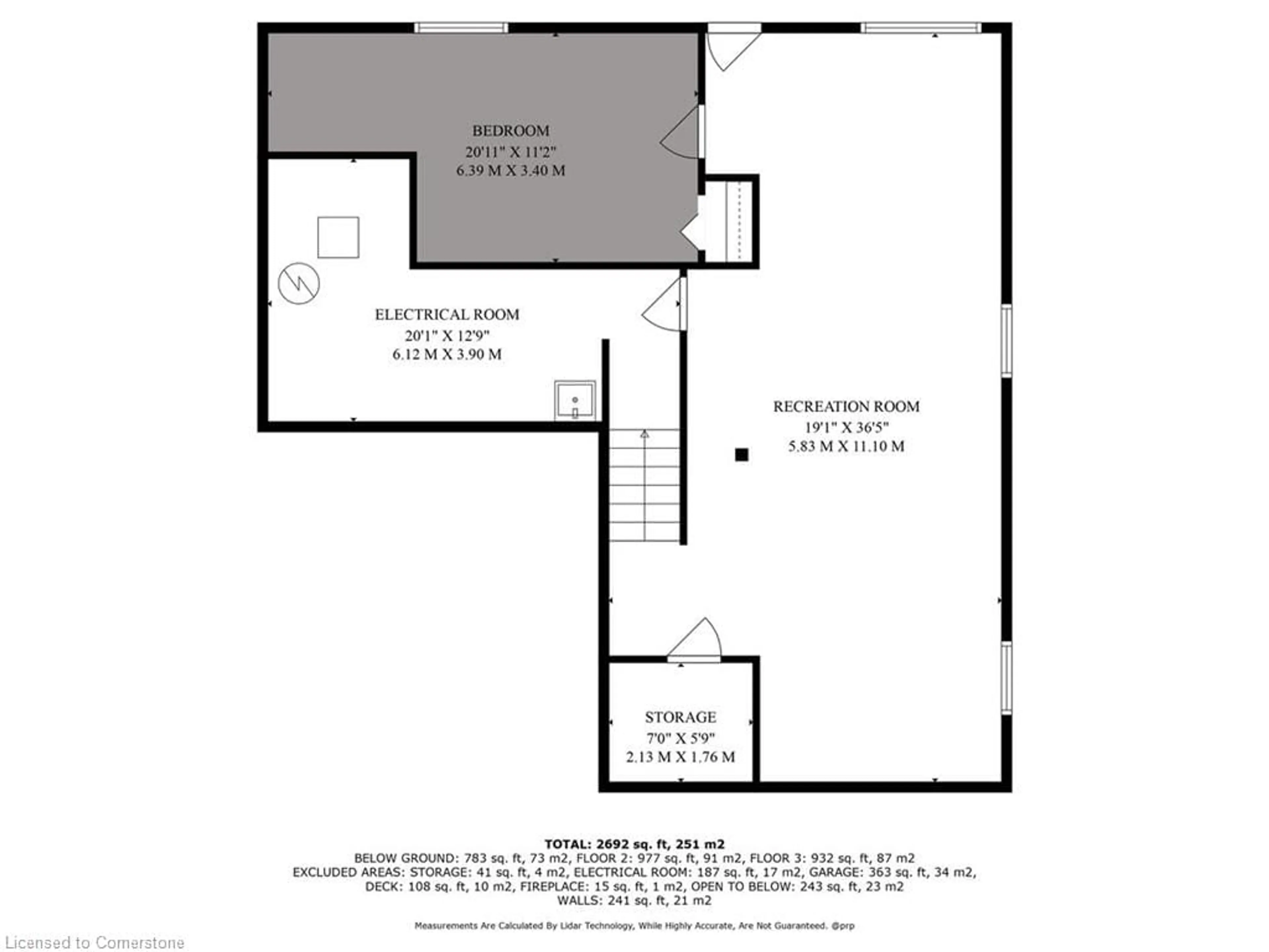 Floor plan for 36 Notchwood Crt, Kitchener Ontario N2A 3L6