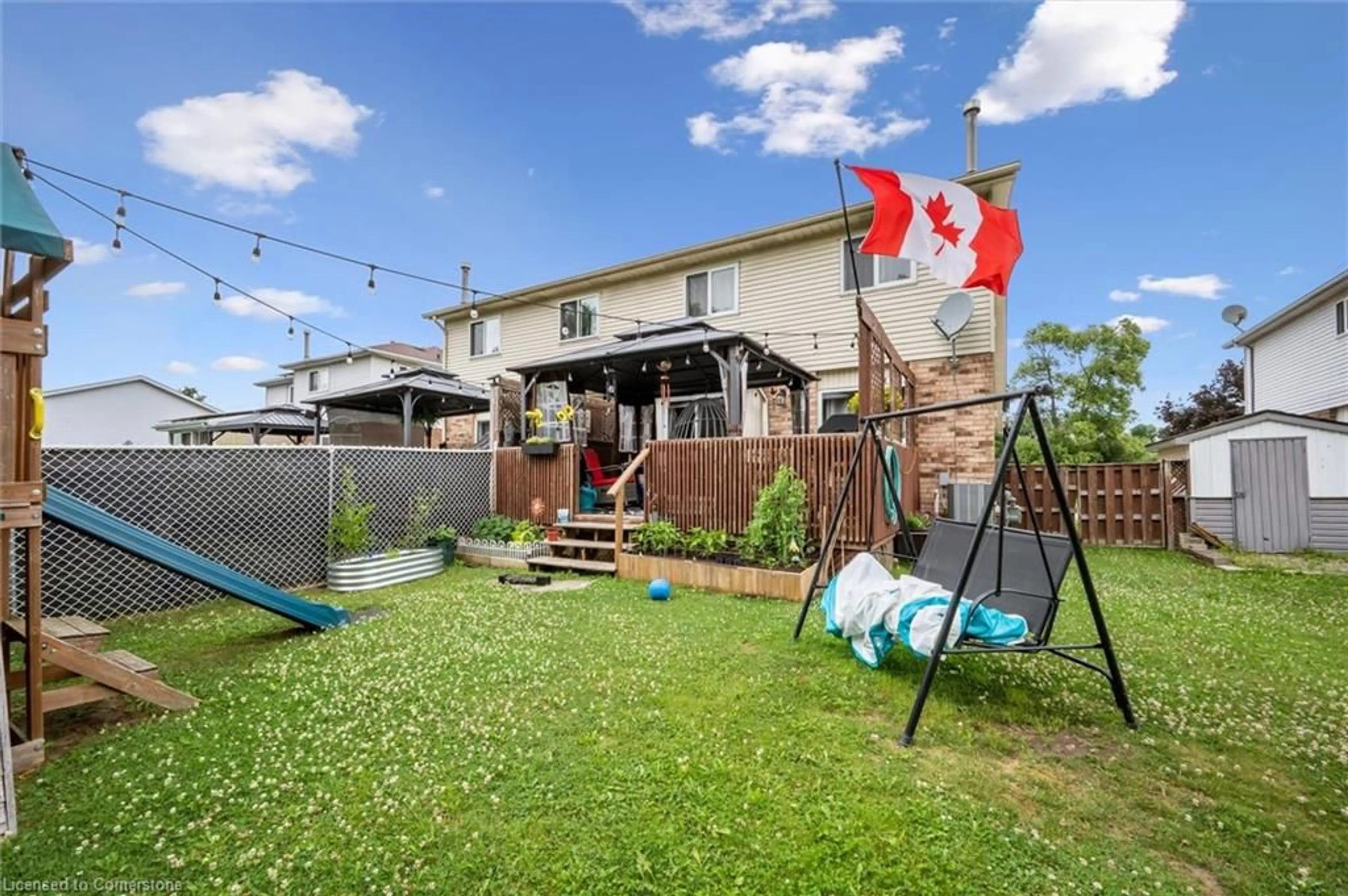 A pic from outside/outdoor area/front of a property/back of a property/a pic from drone, street for 133 Eastforest Trail, Kitchener Ontario N2N 3E4