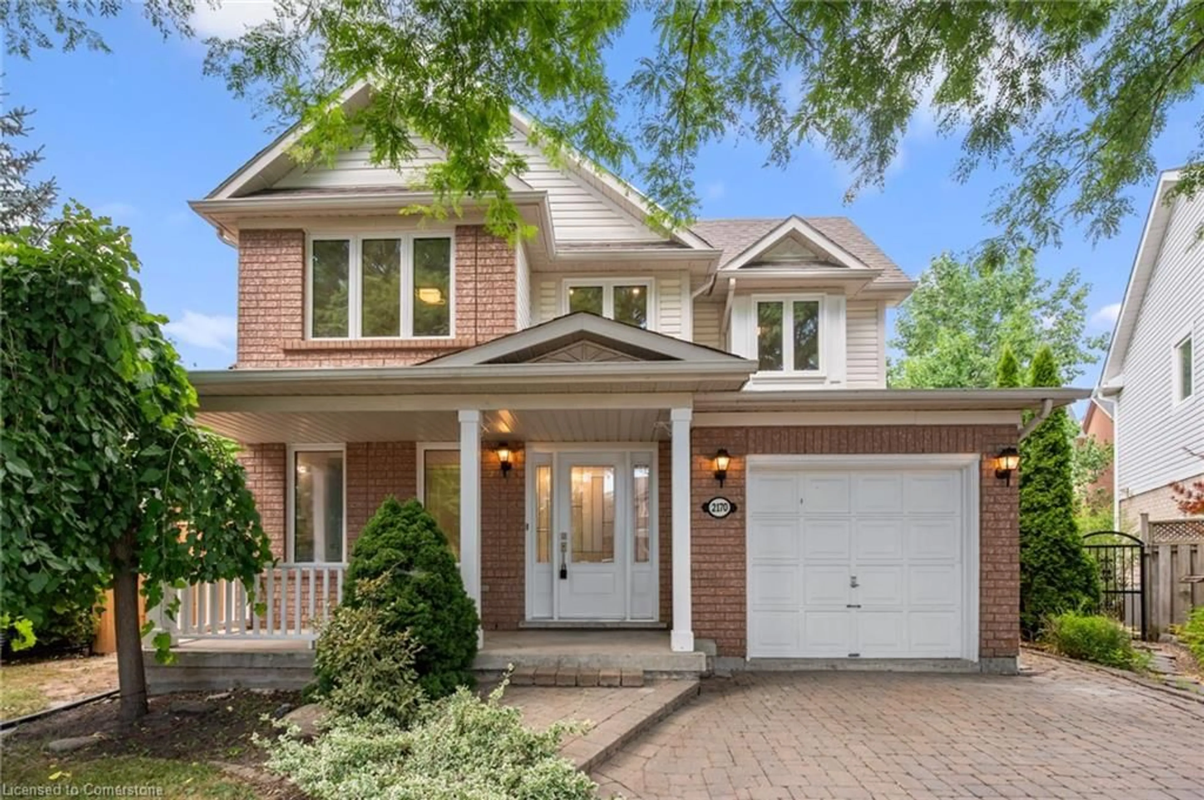 Home with brick exterior material, street for 2170 Birchleaf Lane, Burlington Ontario L7L 6G8
