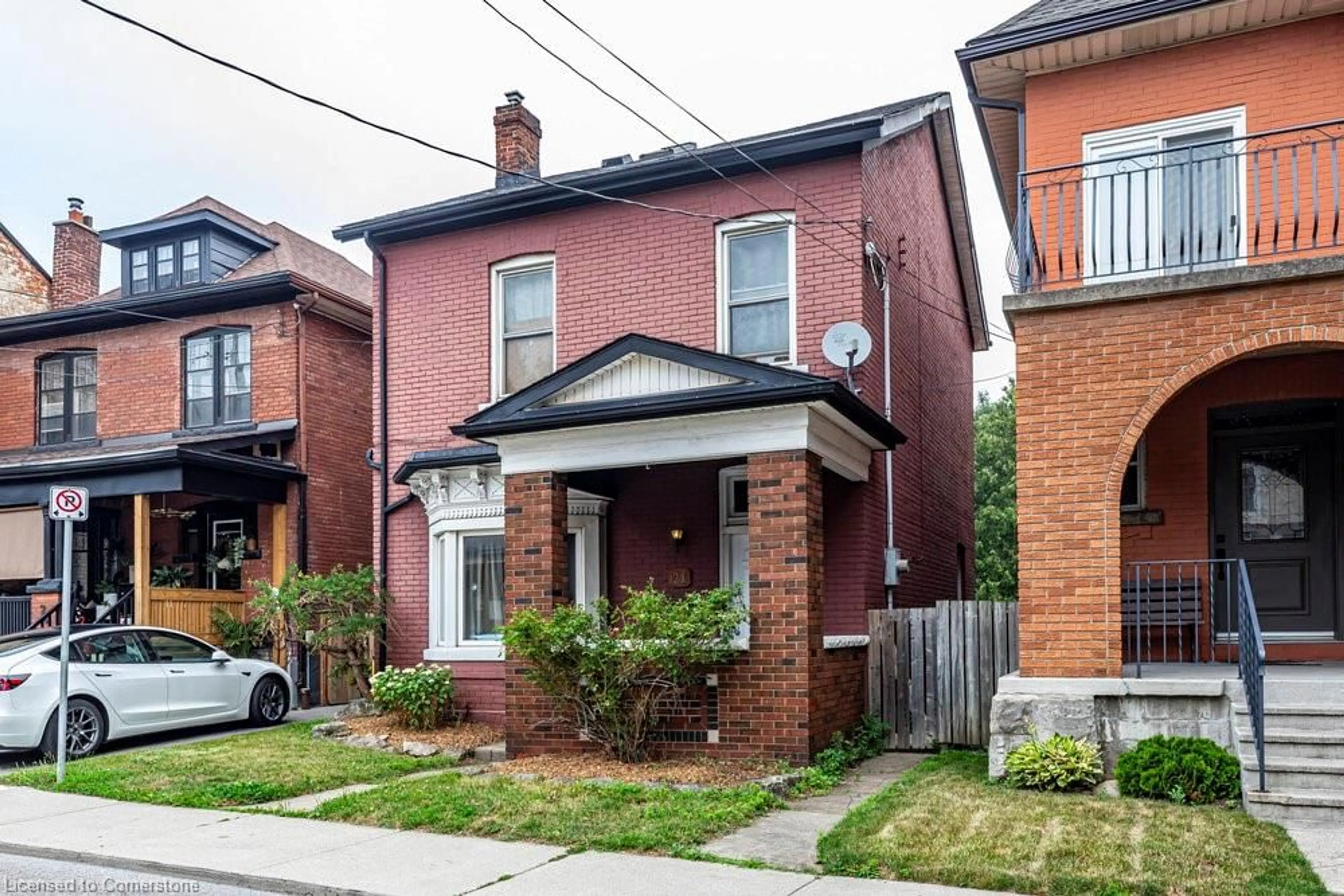 Home with brick exterior material, street for 24 Florence St, Hamilton Ontario L8R 1W4