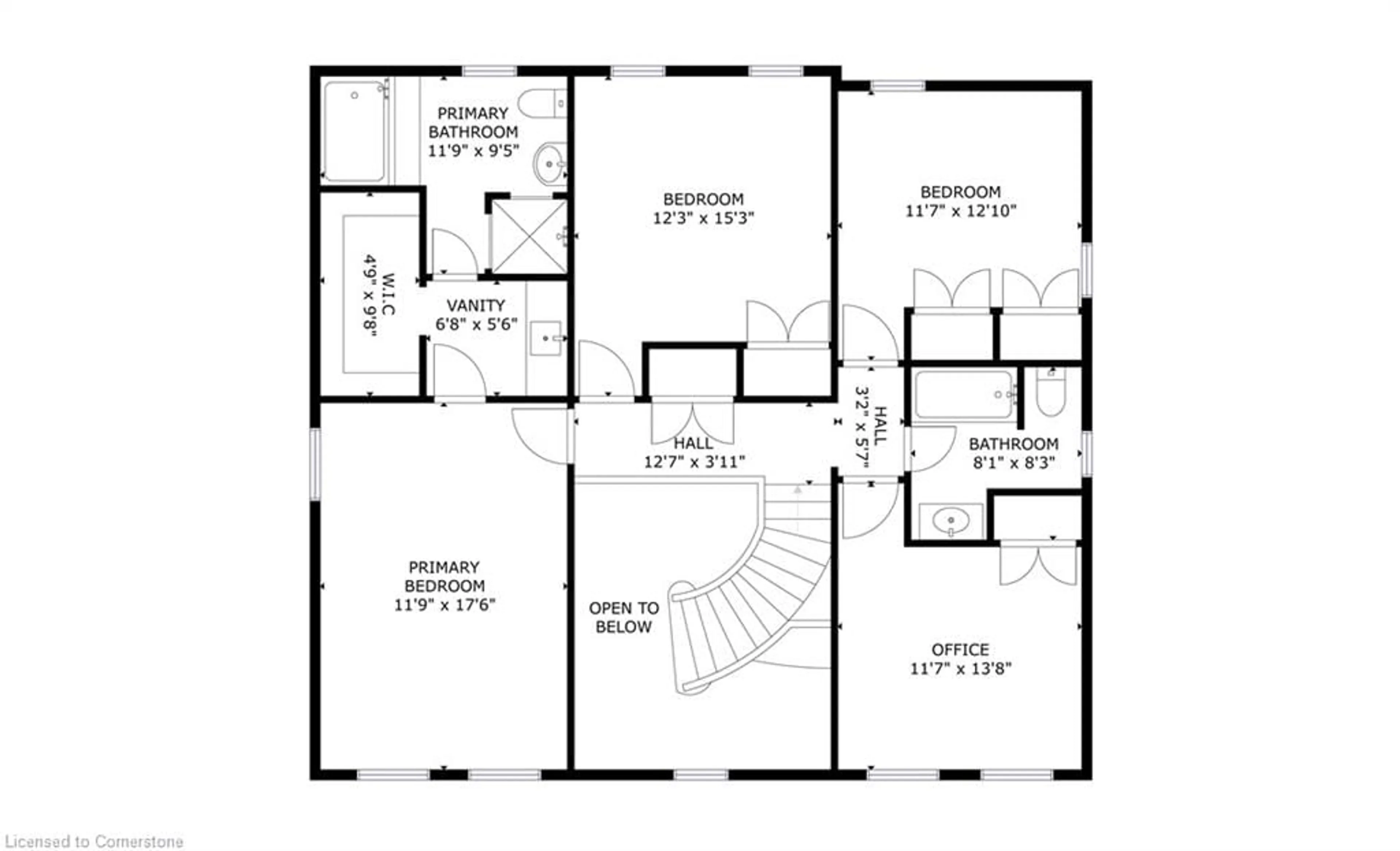 Floor plan for 9 Longwater Chase, Markham Ontario L3R 4A1