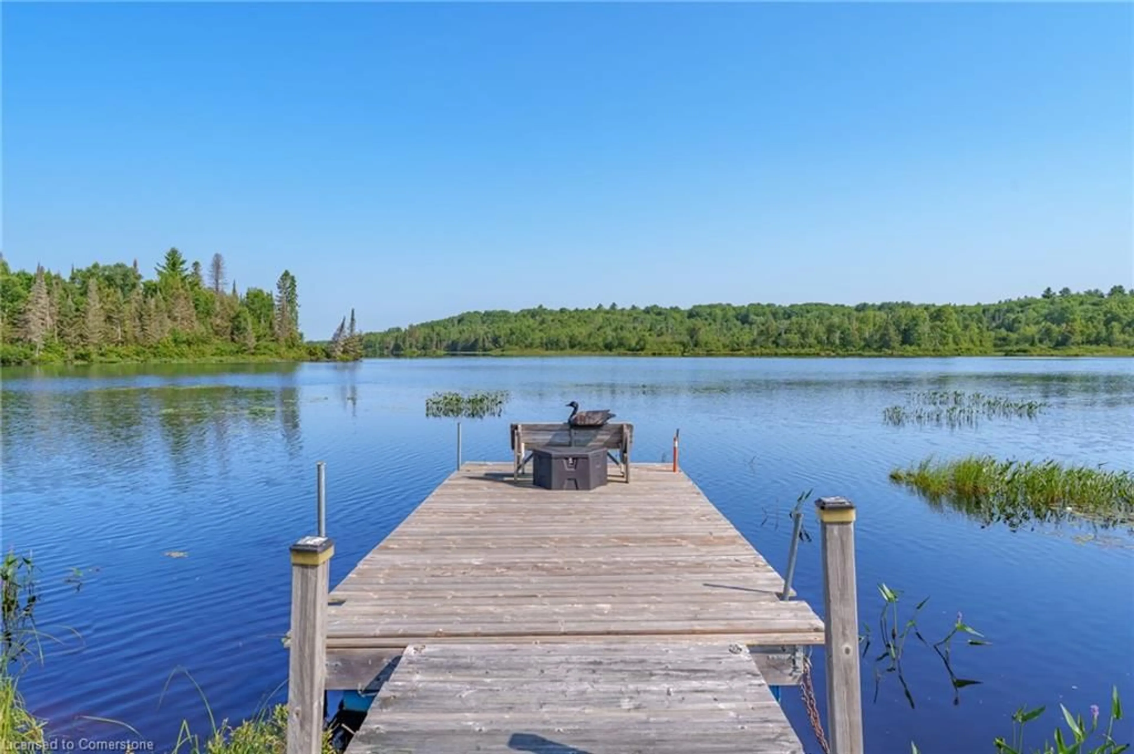 Patio, water/lake/river/ocean view for 889 Sandhill Road Rd, Sundridge Ontario P0A 1Z0
