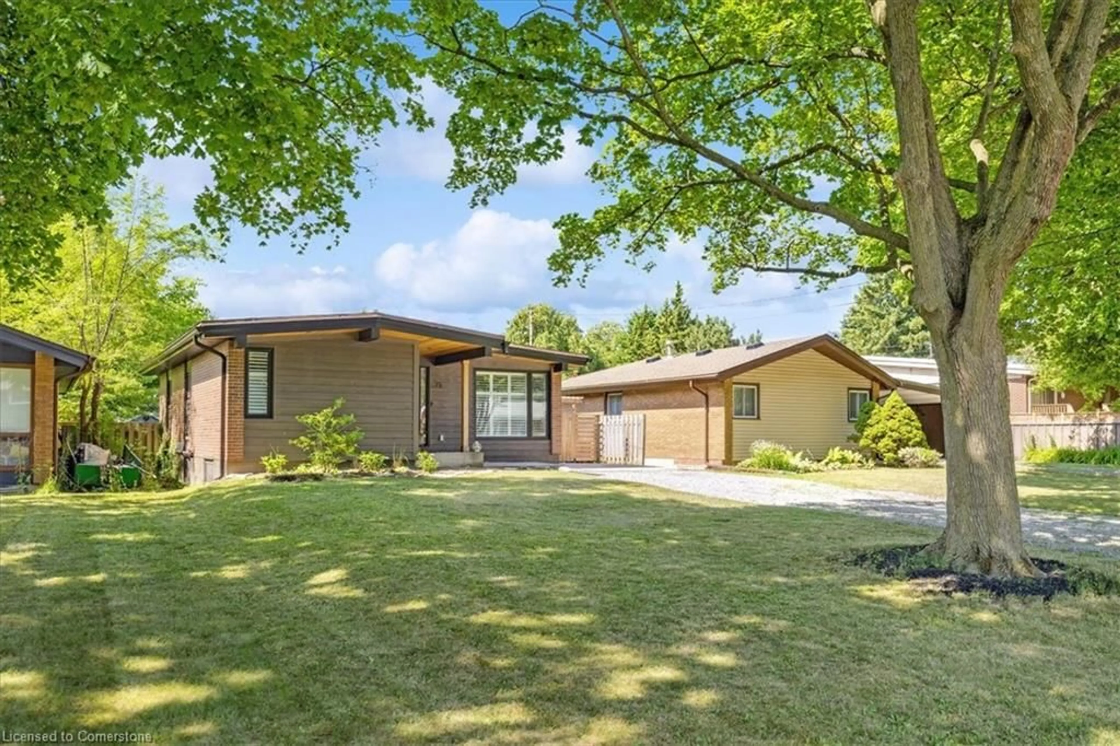 A pic from outside/outdoor area/front of a property/back of a property/a pic from drone, street for 73 Sanatorium Rd, Hamilton Ontario L9C 1T4