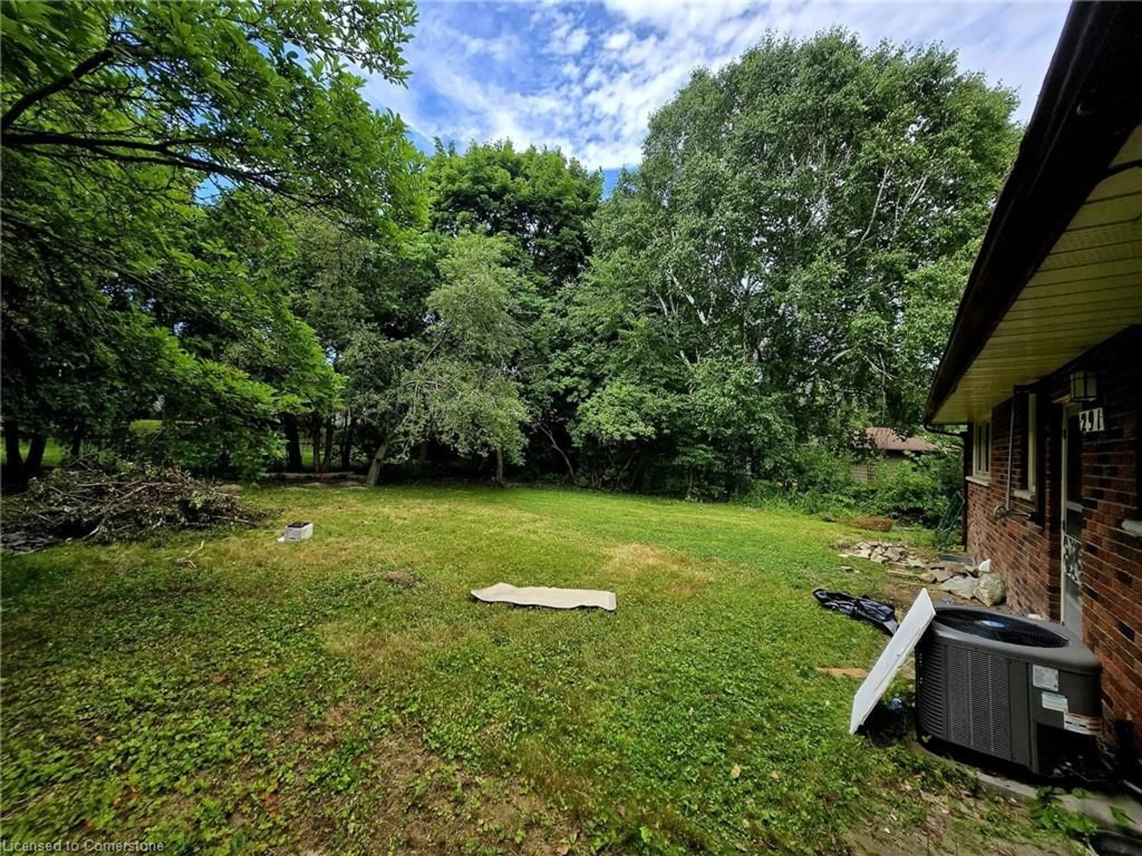 A pic from outside/outdoor area/front of a property/back of a property/a pic from drone, forest/trees view for 291 Neville Dr, London Ontario N6G 1C2