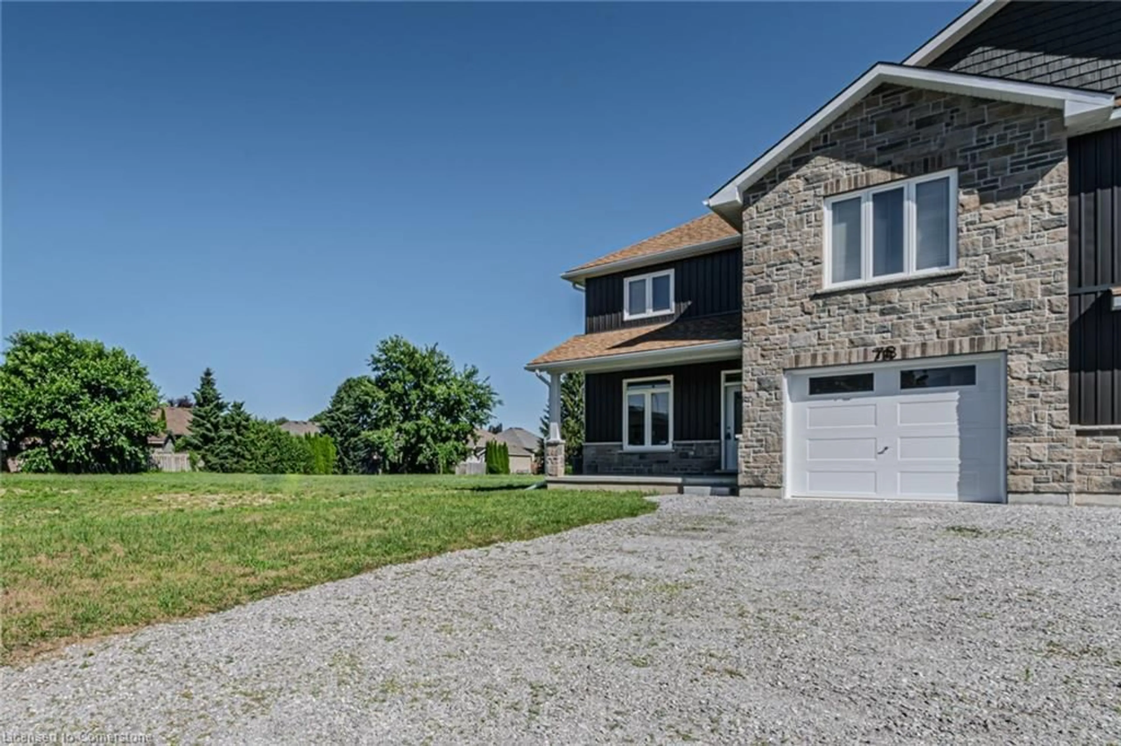 A pic from outside/outdoor area/front of a property/back of a property/a pic from drone, street for 7B Yeager Ave, Simcoe Ontario N3Y 5N4