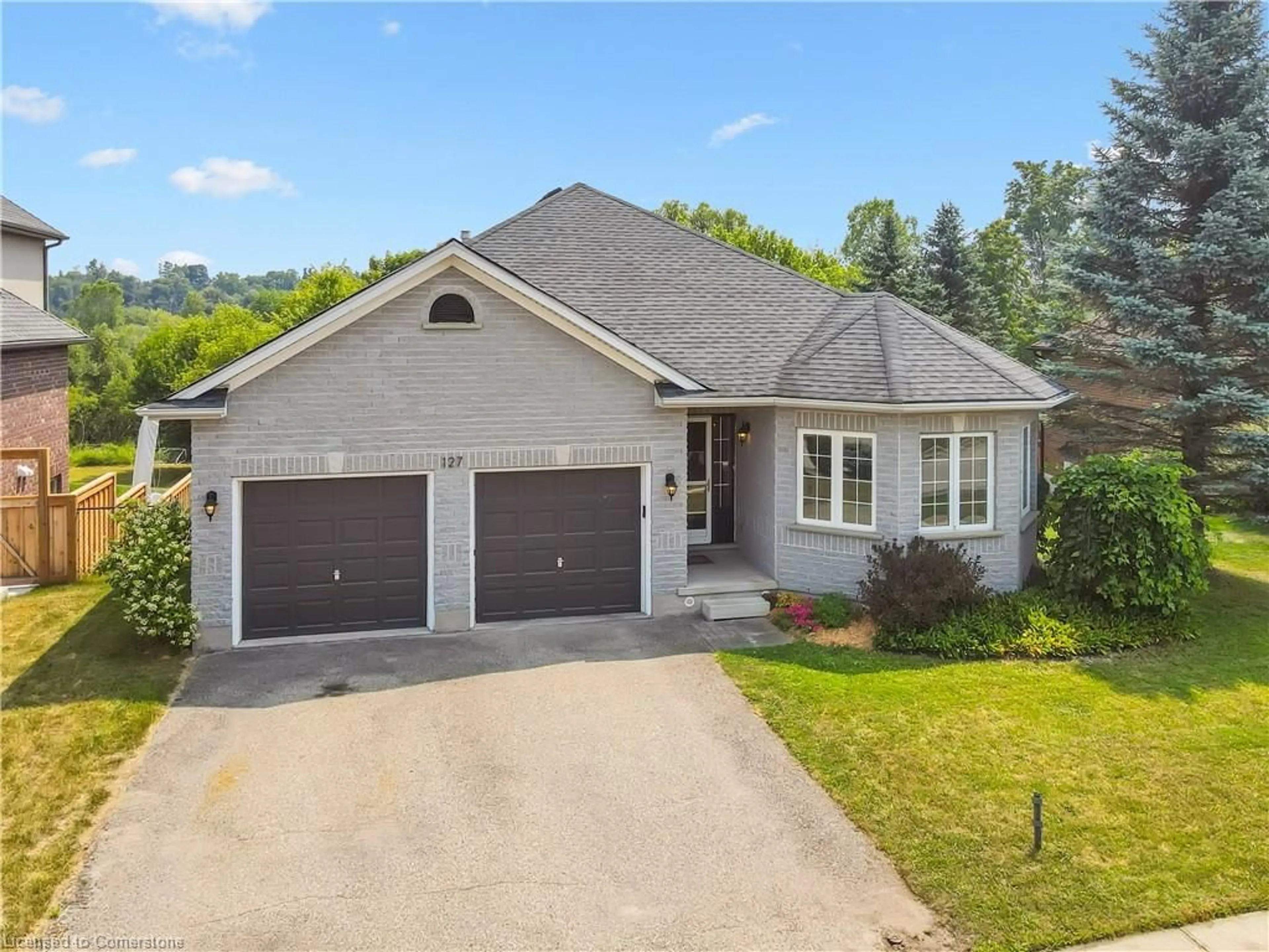 Home with brick exterior material, street for 127 Chandos Dr, Kitchener Ontario N2A 3Z5