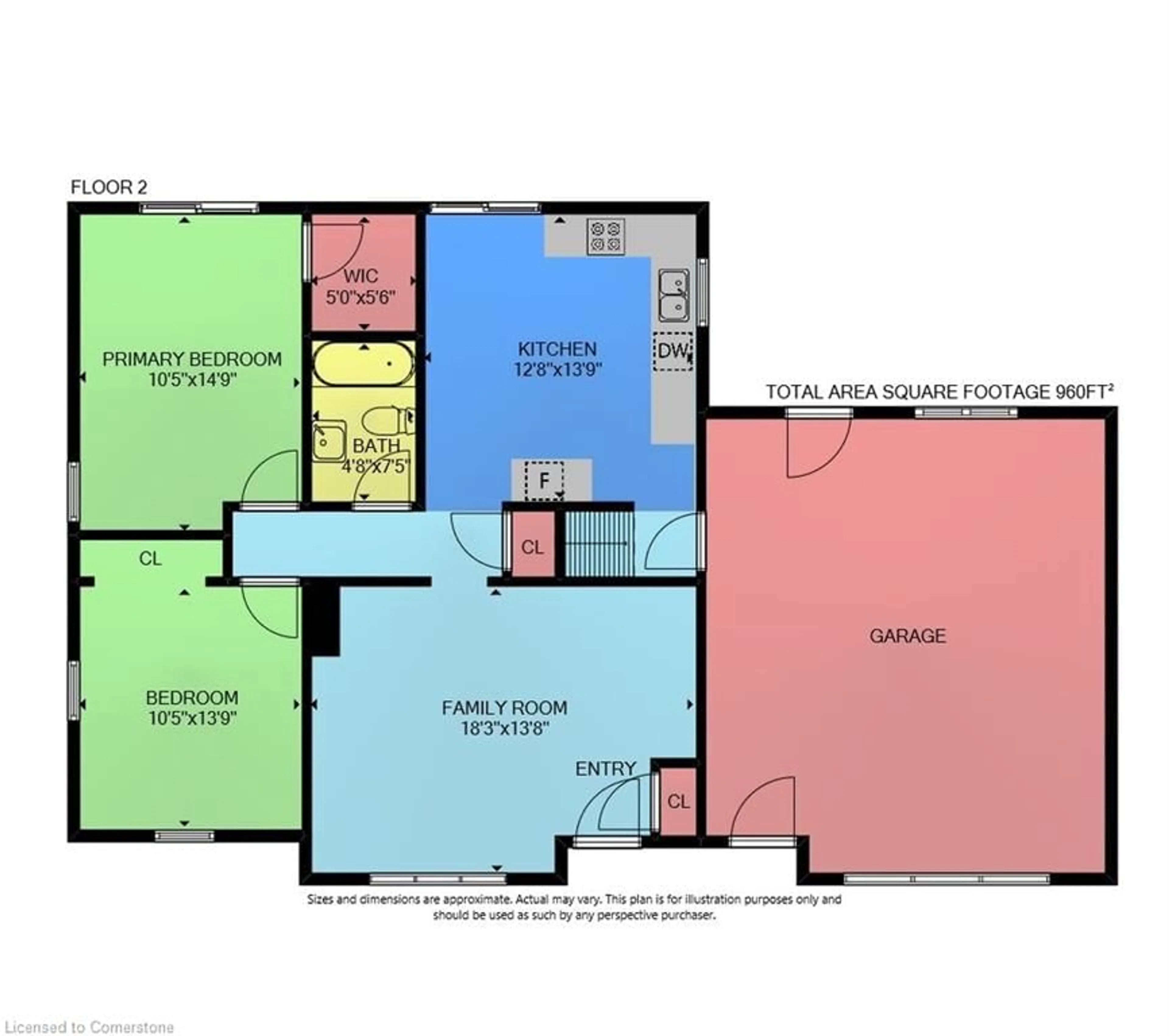 Floor plan for 388 Moxley Rd, Dundas Ontario L9H 5L5