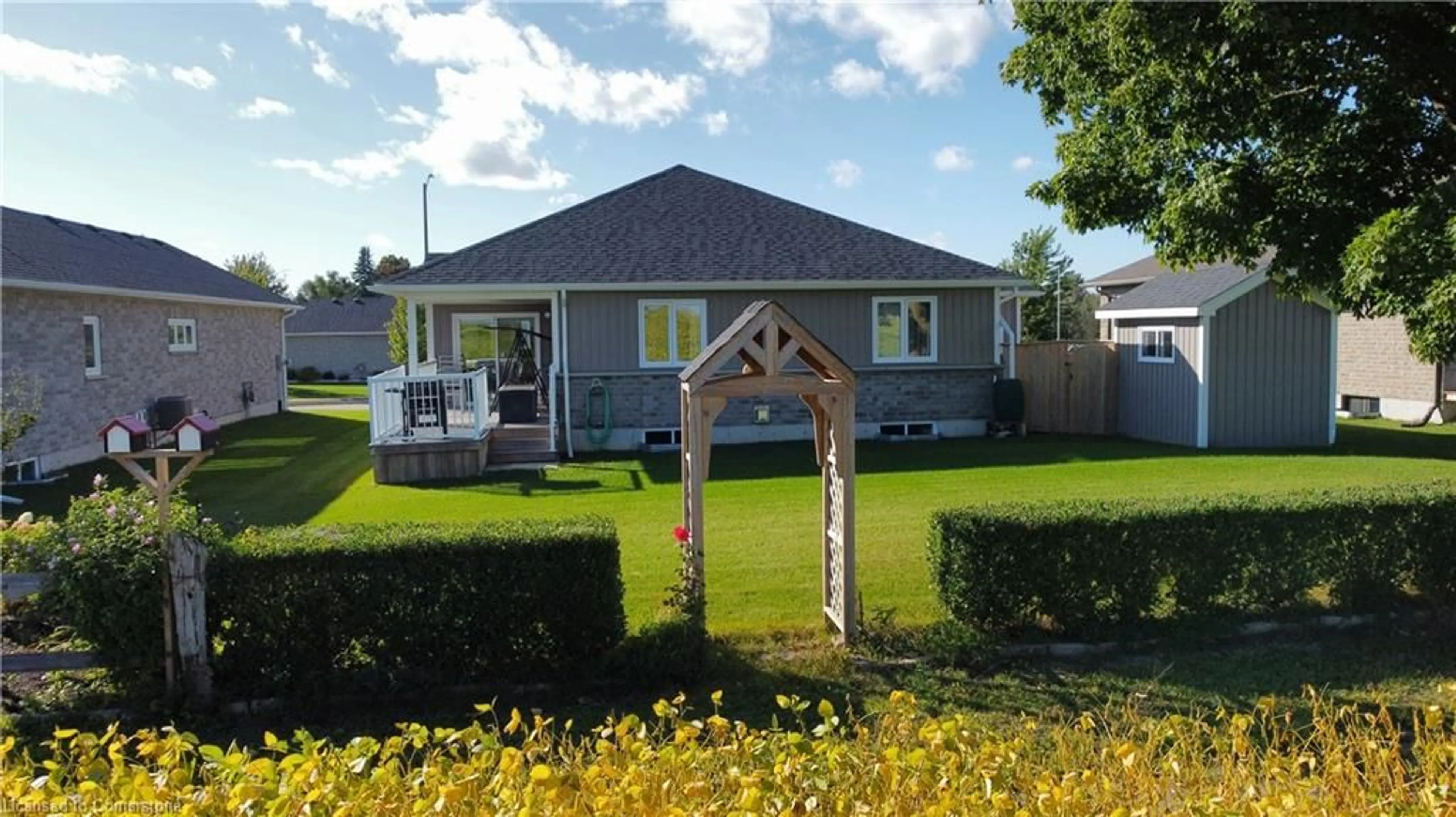 Home with vinyl exterior material, street for 480 Grand Trunk St, Palmerston Ontario N0G 2P0