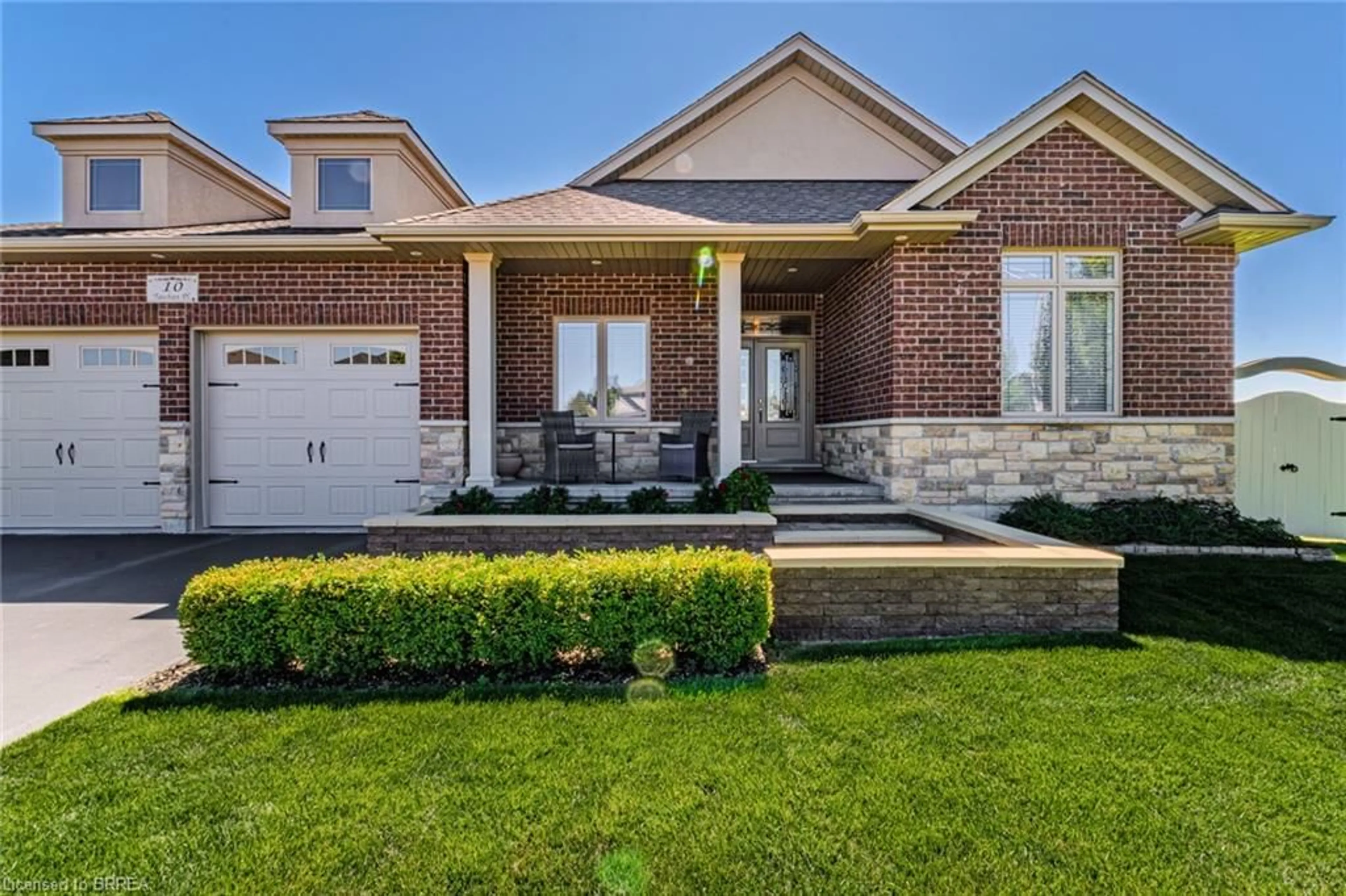 Home with brick exterior material, street for 10 Taishan Pl, Waterford Ontario N0E 1Y0