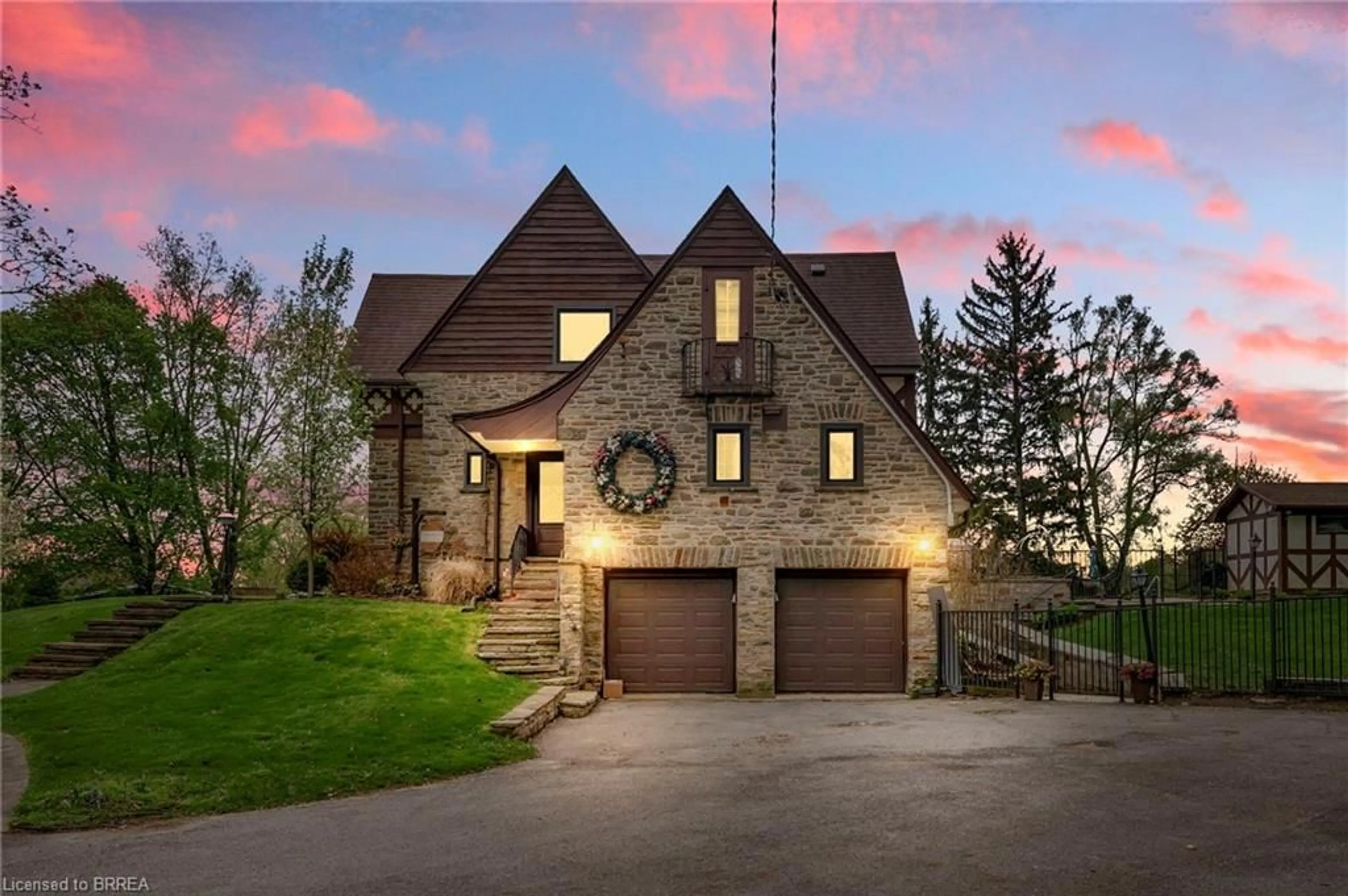 Home with brick exterior material, street for 26 Evergreen Hill Rd, Simcoe Ontario N3Y 1B8