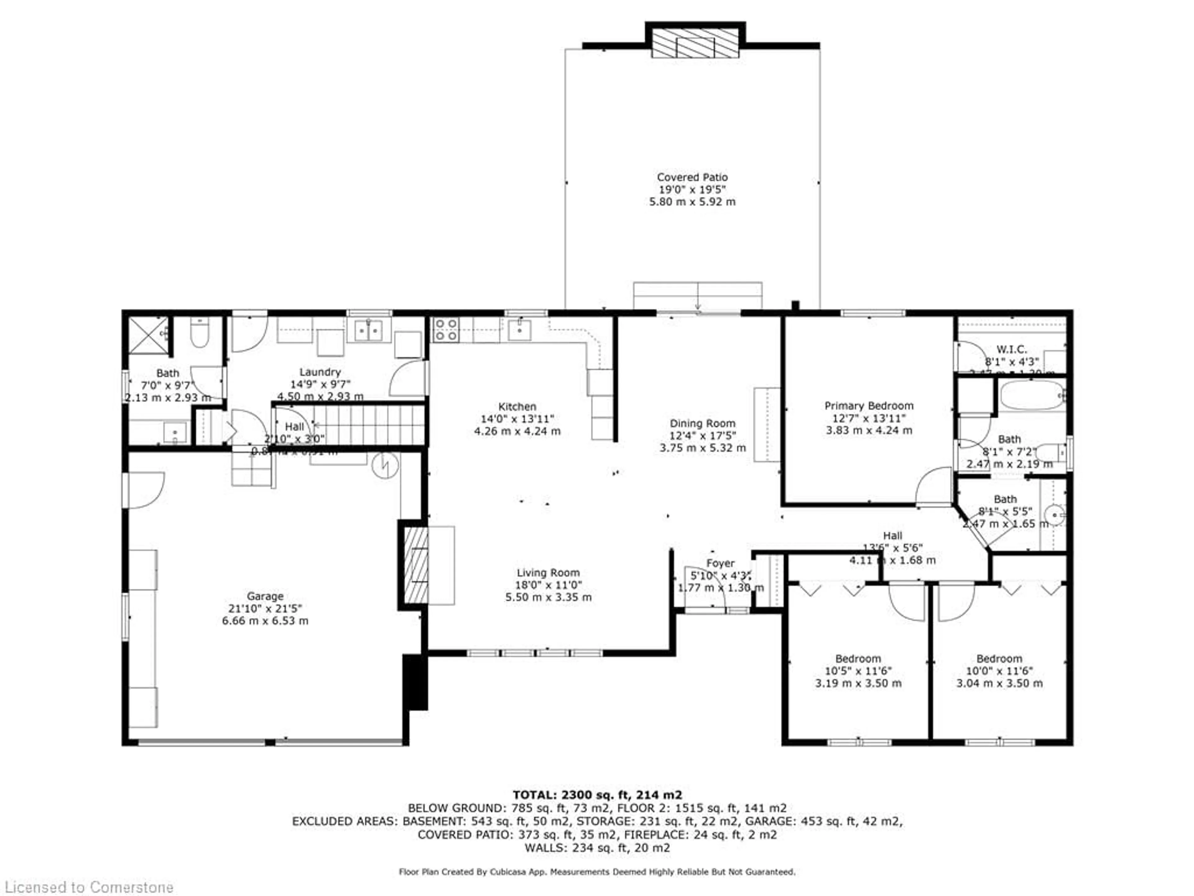 Floor plan for 25 Mc Intosh Dr, Delhi Ontario N4B 2V3
