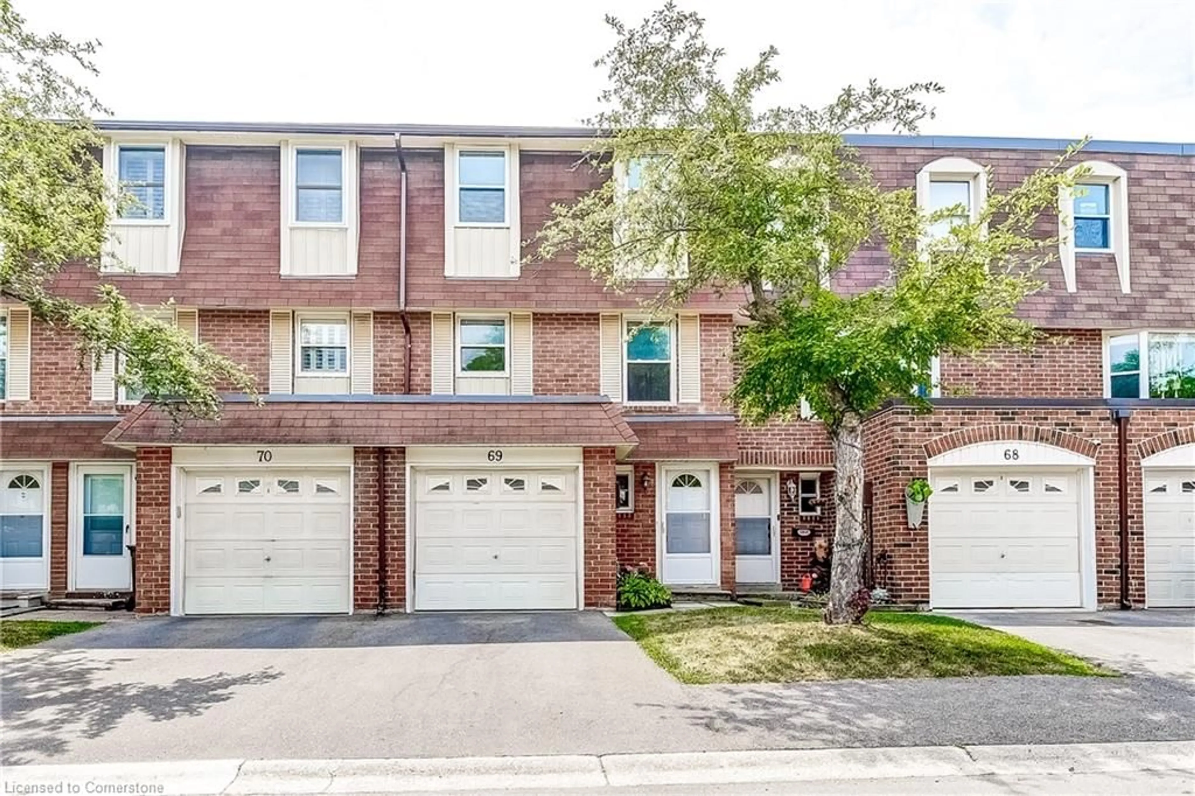 Home with brick exterior material, street for 235 Bronte St #69, Milton Ontario L9T 3V8